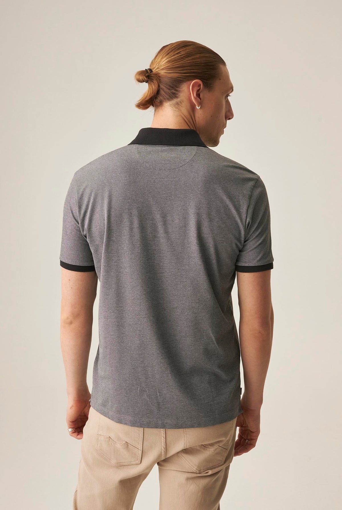 Camiseta Tipo Polo Chevignon Negro 063-609H031
