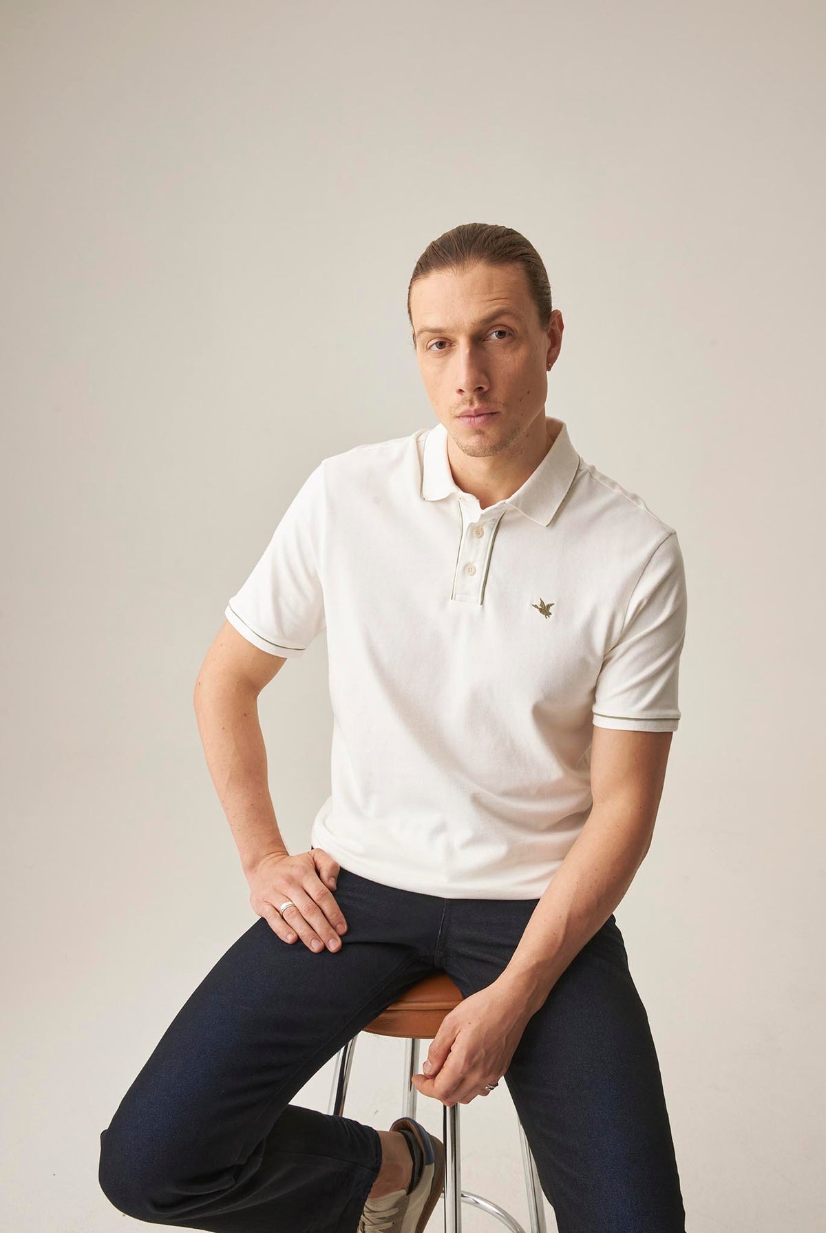 Camiseta Tipo Polo Chevignon Crudo 063-609H022