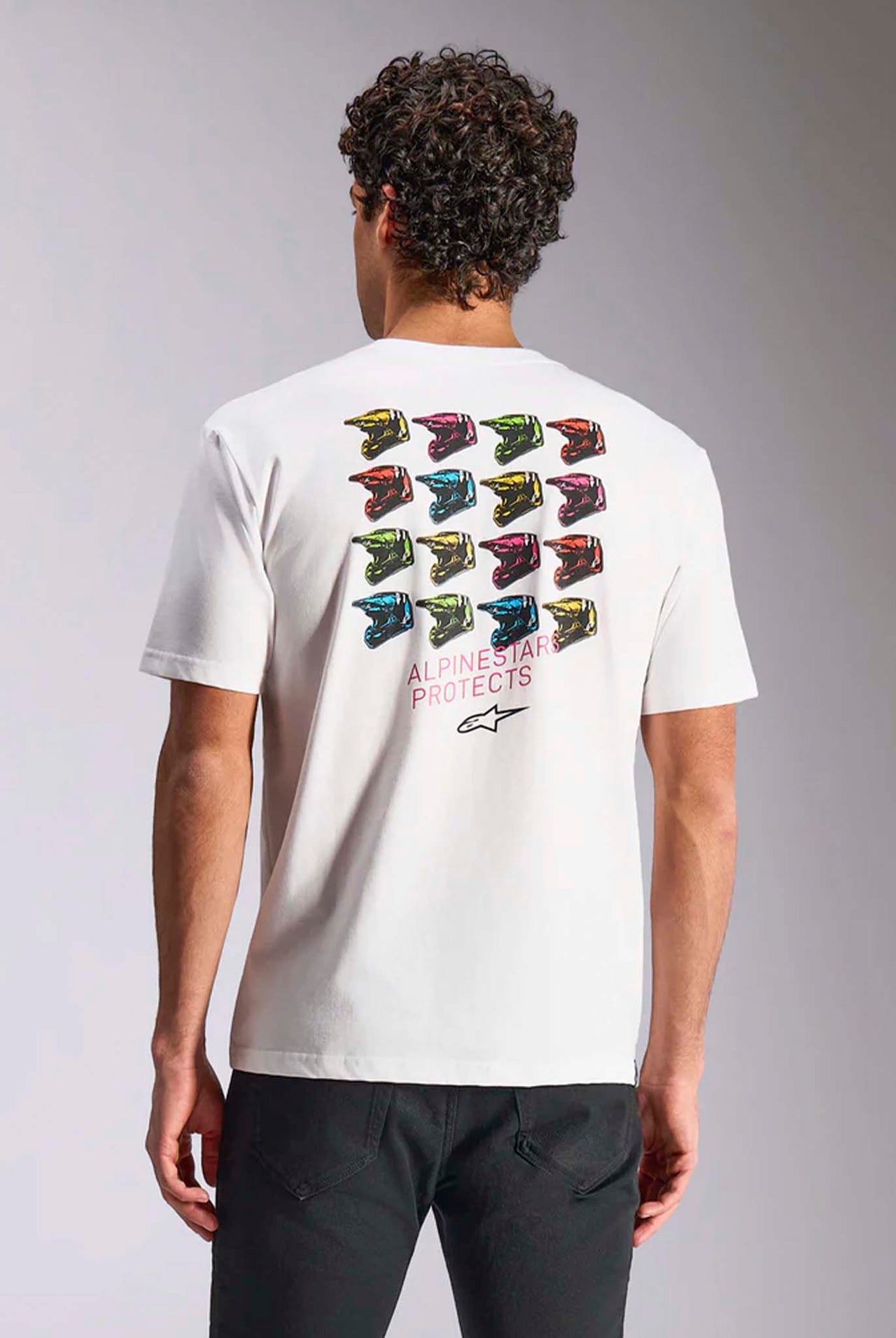 Camiseta Alpinestars Pop Helmet SS CSF