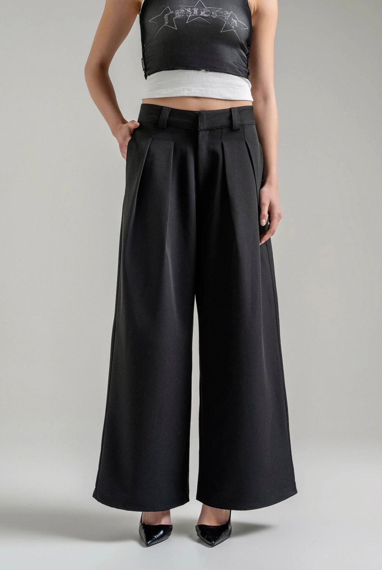 Pantalon Ap Crown Virel Black APM26355