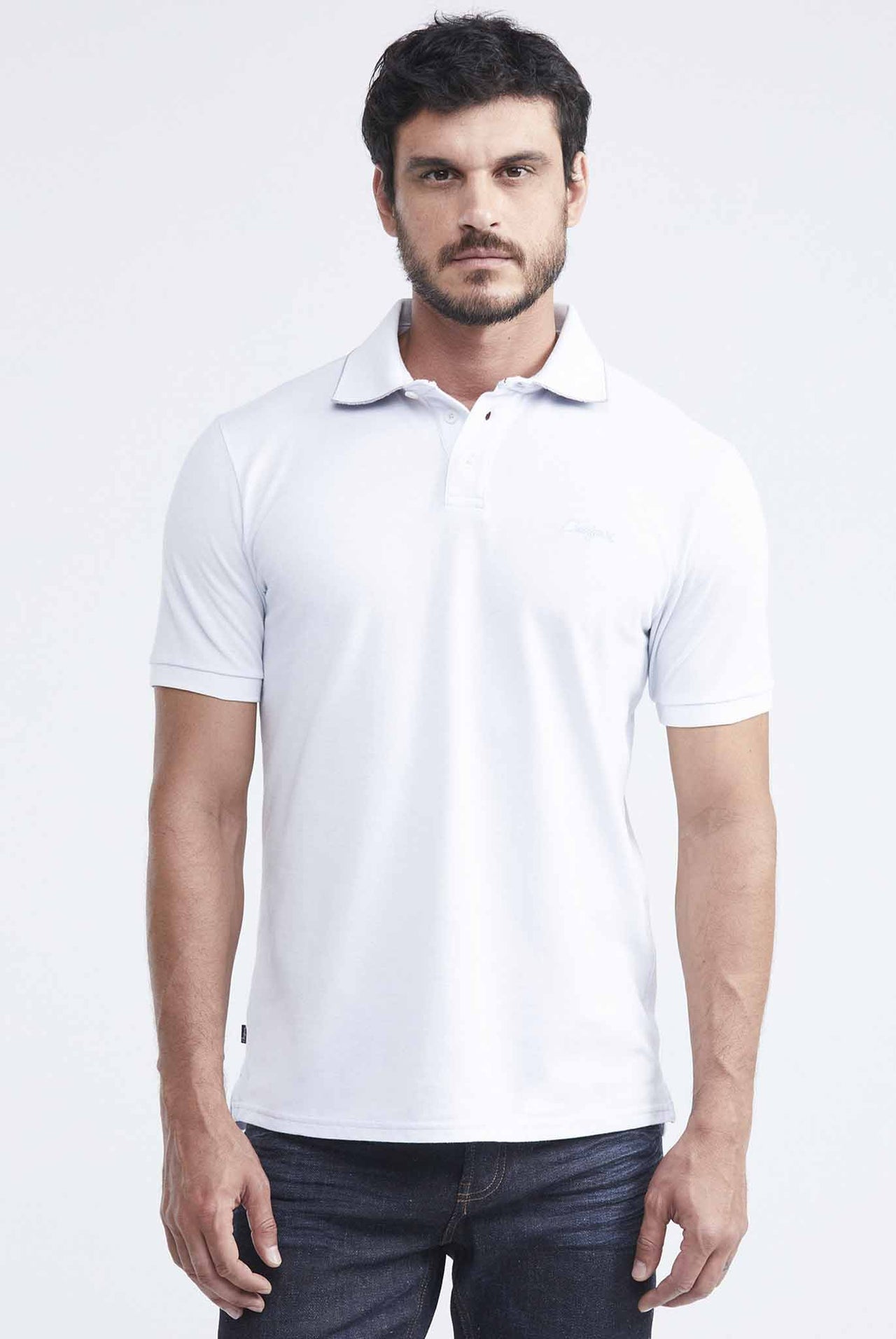 Camiseta Tipo Polo Chevignon Azul Marinero