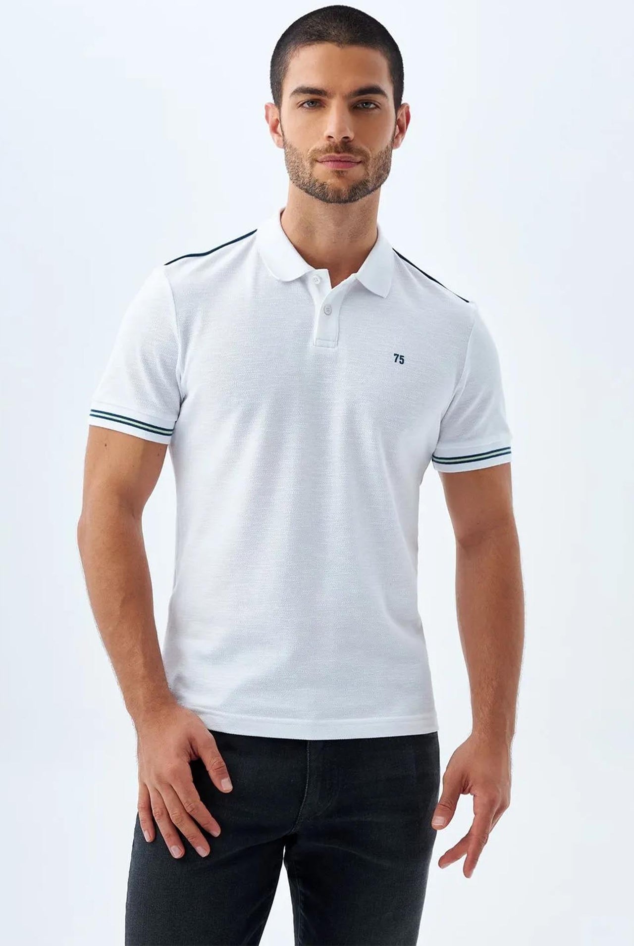 Polo Americanino Blanco 070-809F005