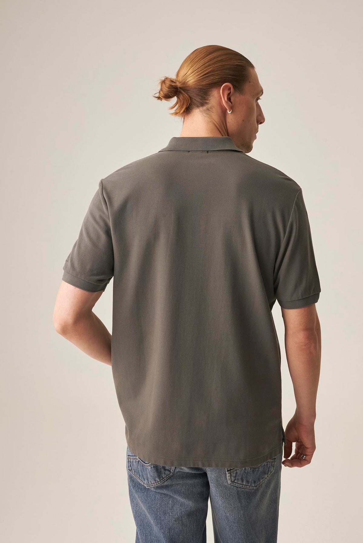 Camiseta Tipo Polo Chevignon Gris 609H000