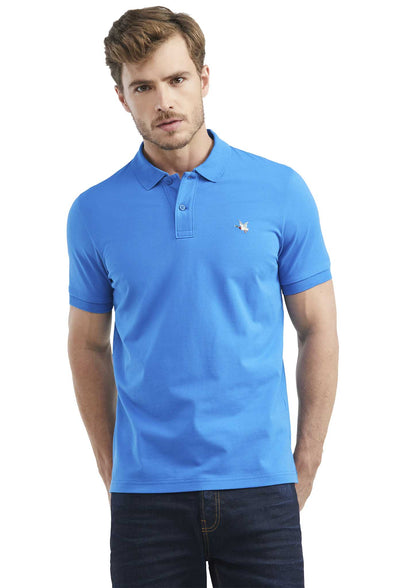Camiseta Tipo Polo Chevignon Tono A Tono Manga Corta Azul 609E001-301