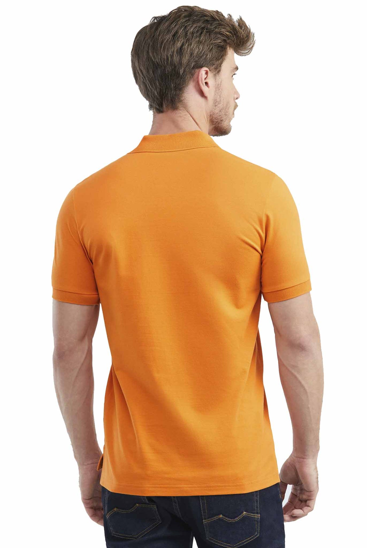 Camiseta Tipo Polo Chevignon Tono A Tono Manga Corta Naranja 609E001-301