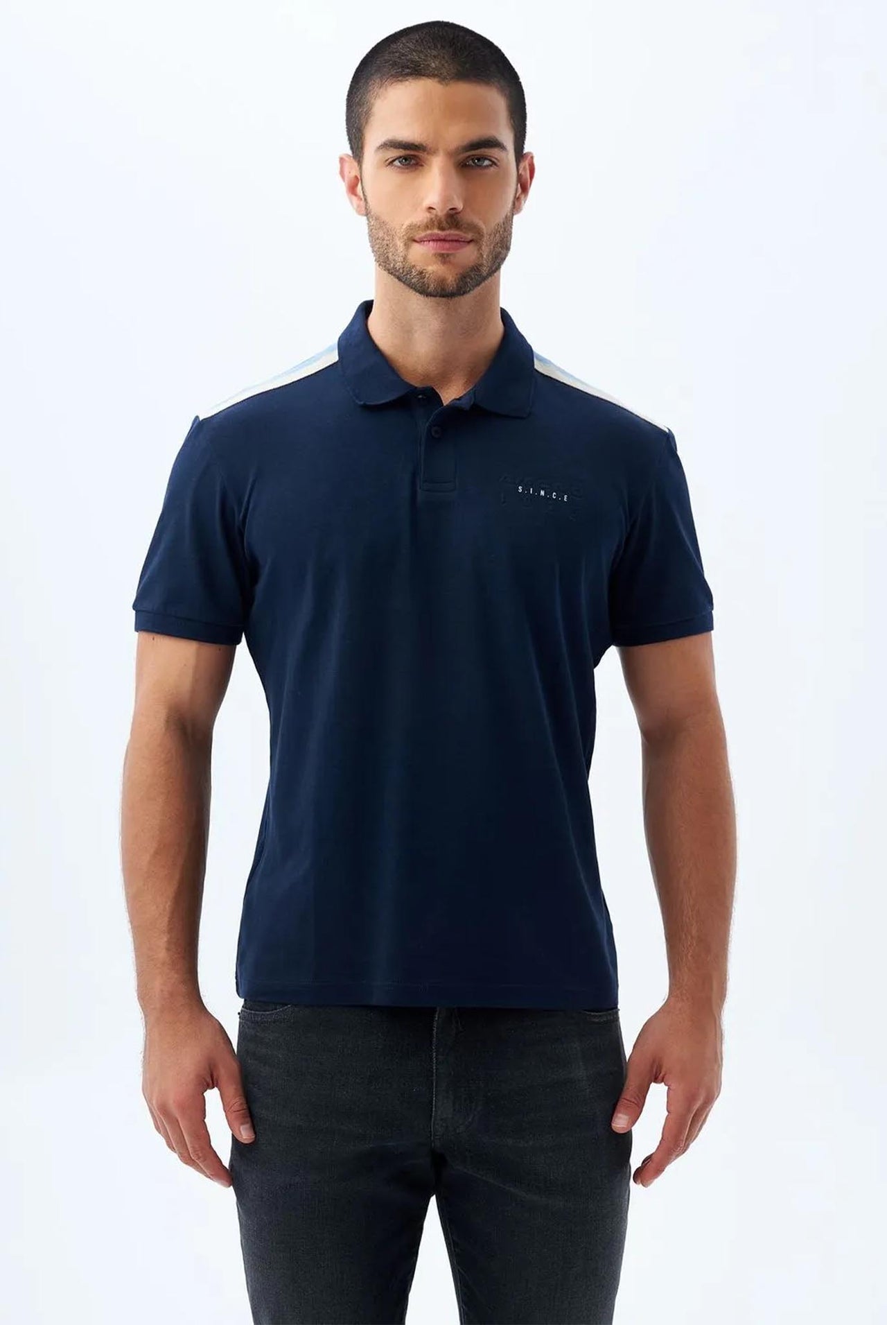 Polo Americanino Azul 070-809F011