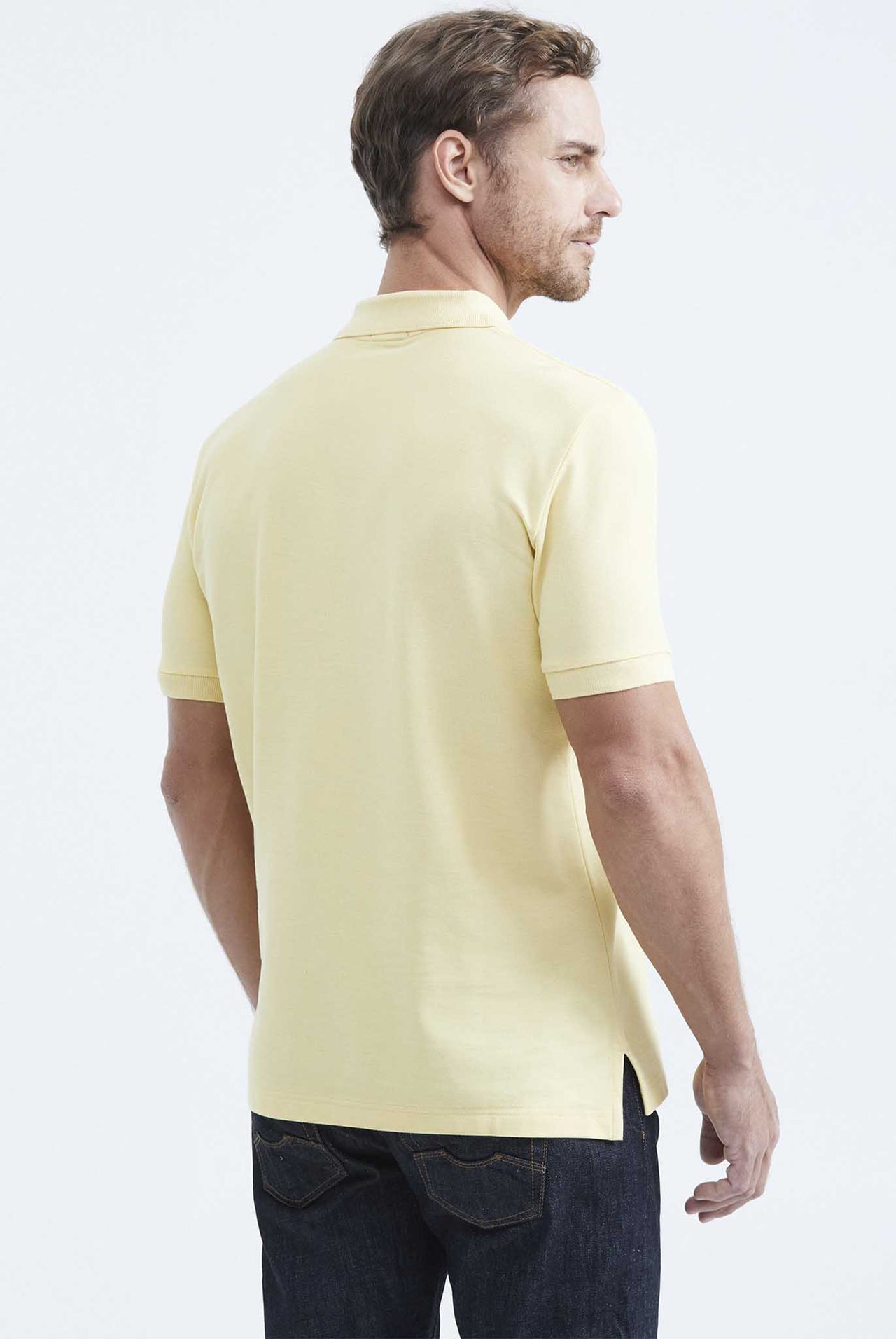 Camiseta Tipo Polo Chevignon Amarillo Luz Claro