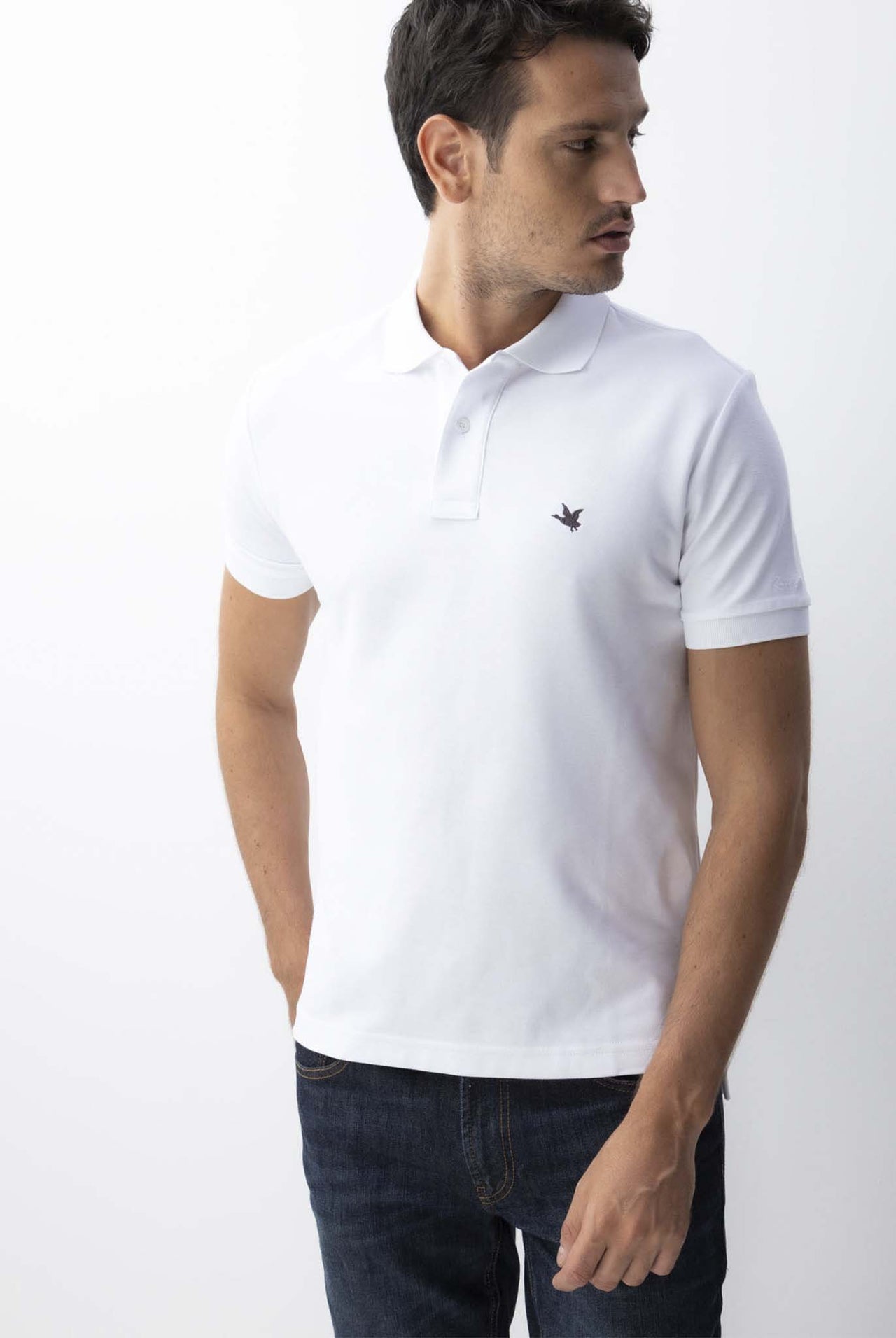 Camiseta Tipo Polo Chevignon Blanco