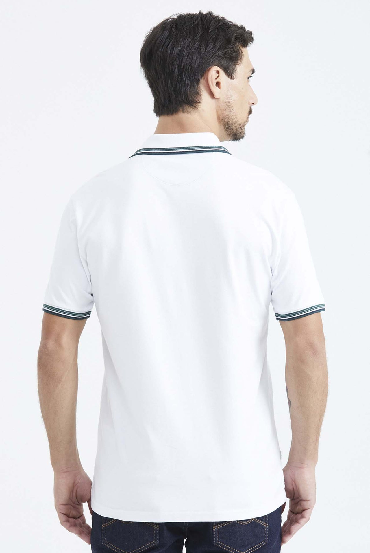 Camiseta Tipo Polo Chevignon Blanco