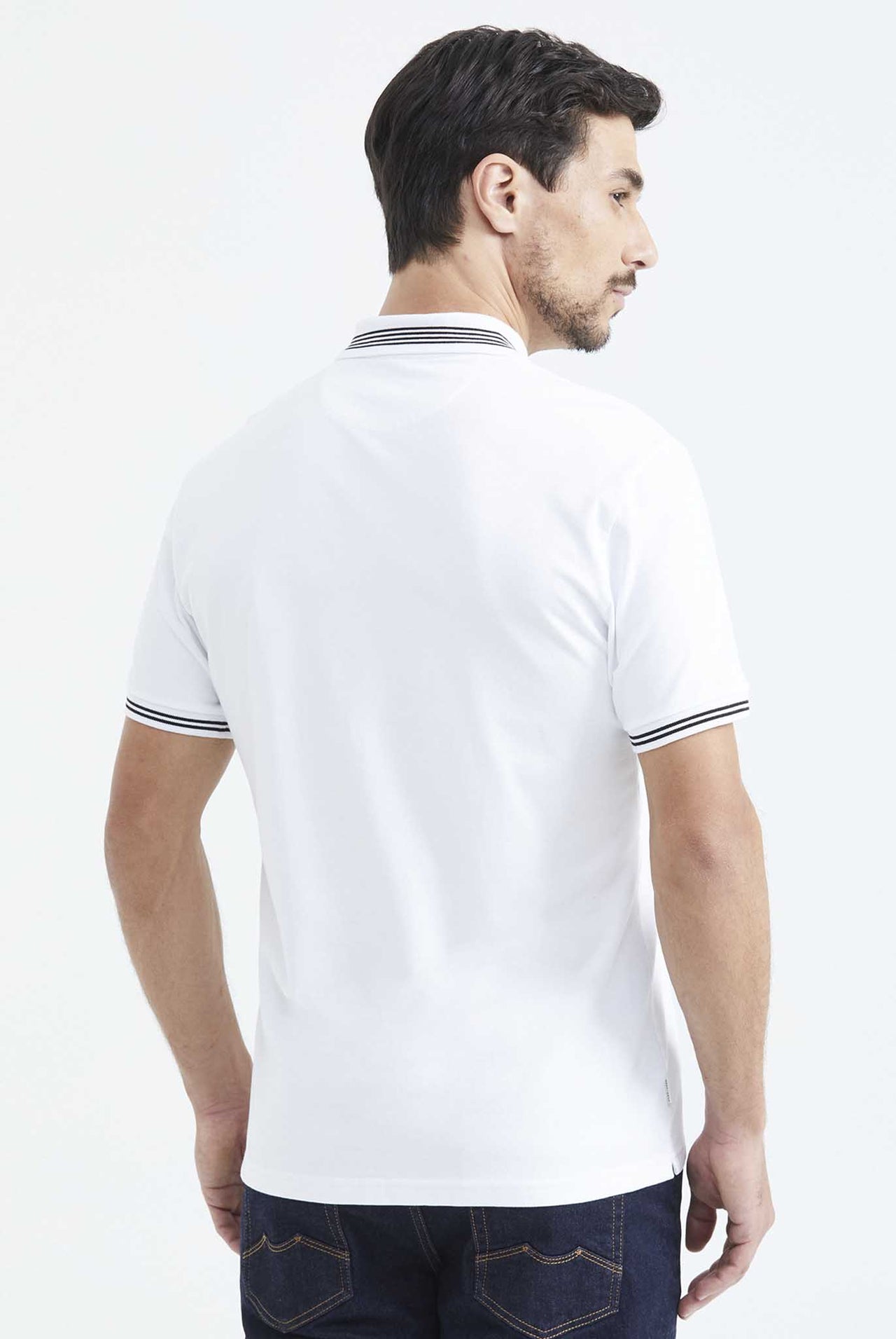 Polo Chevignon Slim Fit Blanco