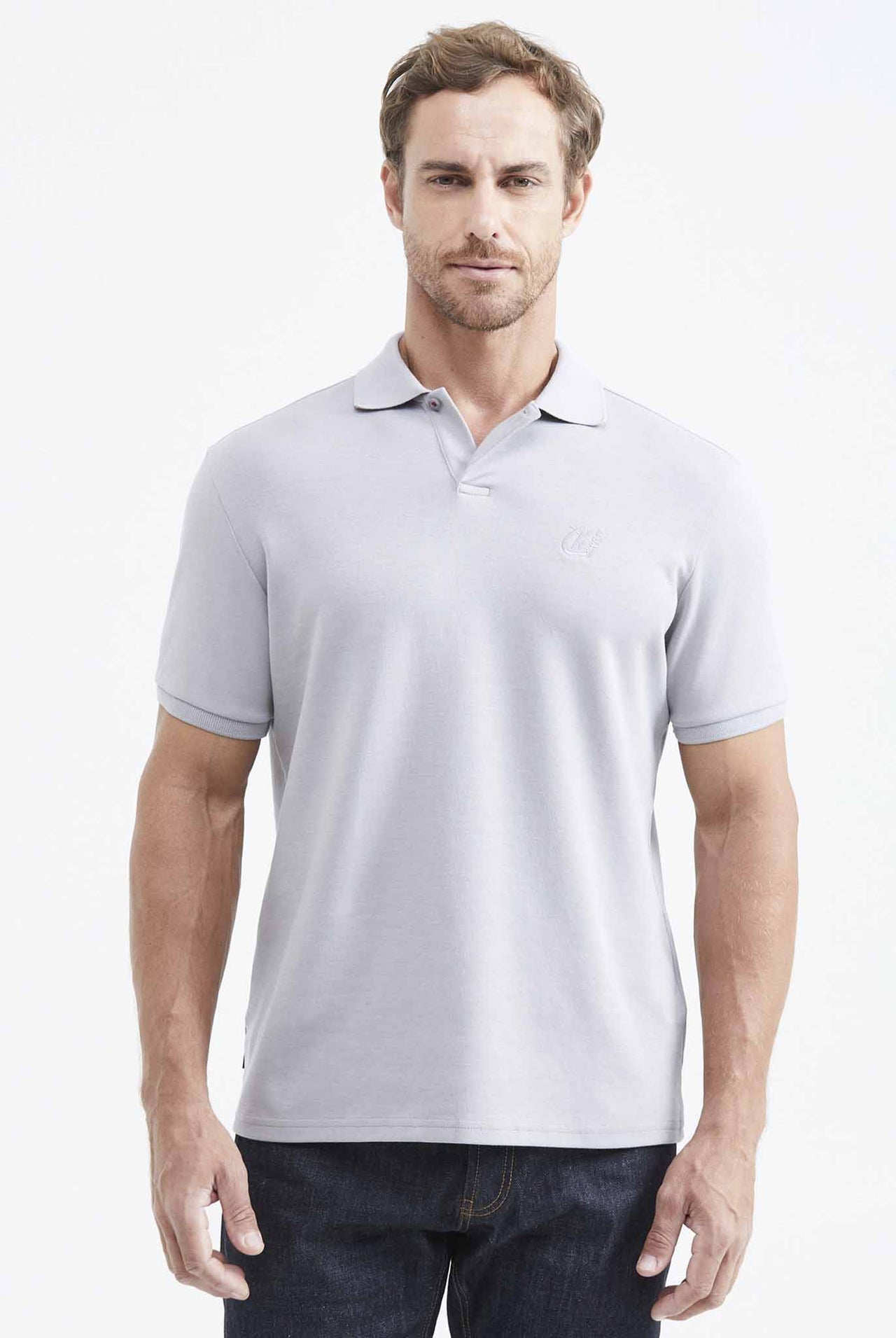 Polo Chevignon Slim Fit Gris