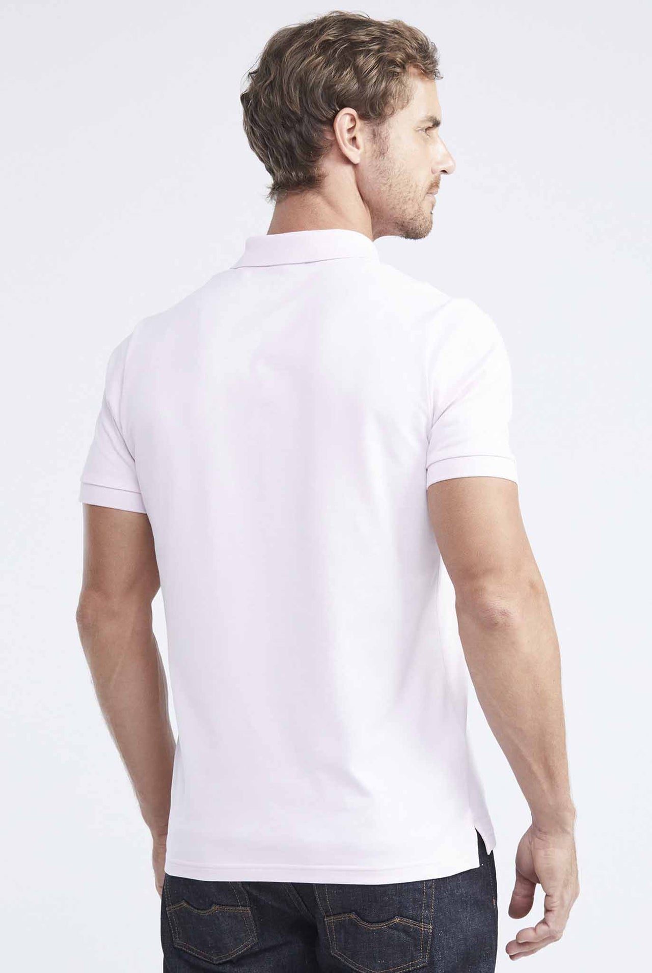 Camiseta Tipo Polo Chevignon Rosa Sublime Claro