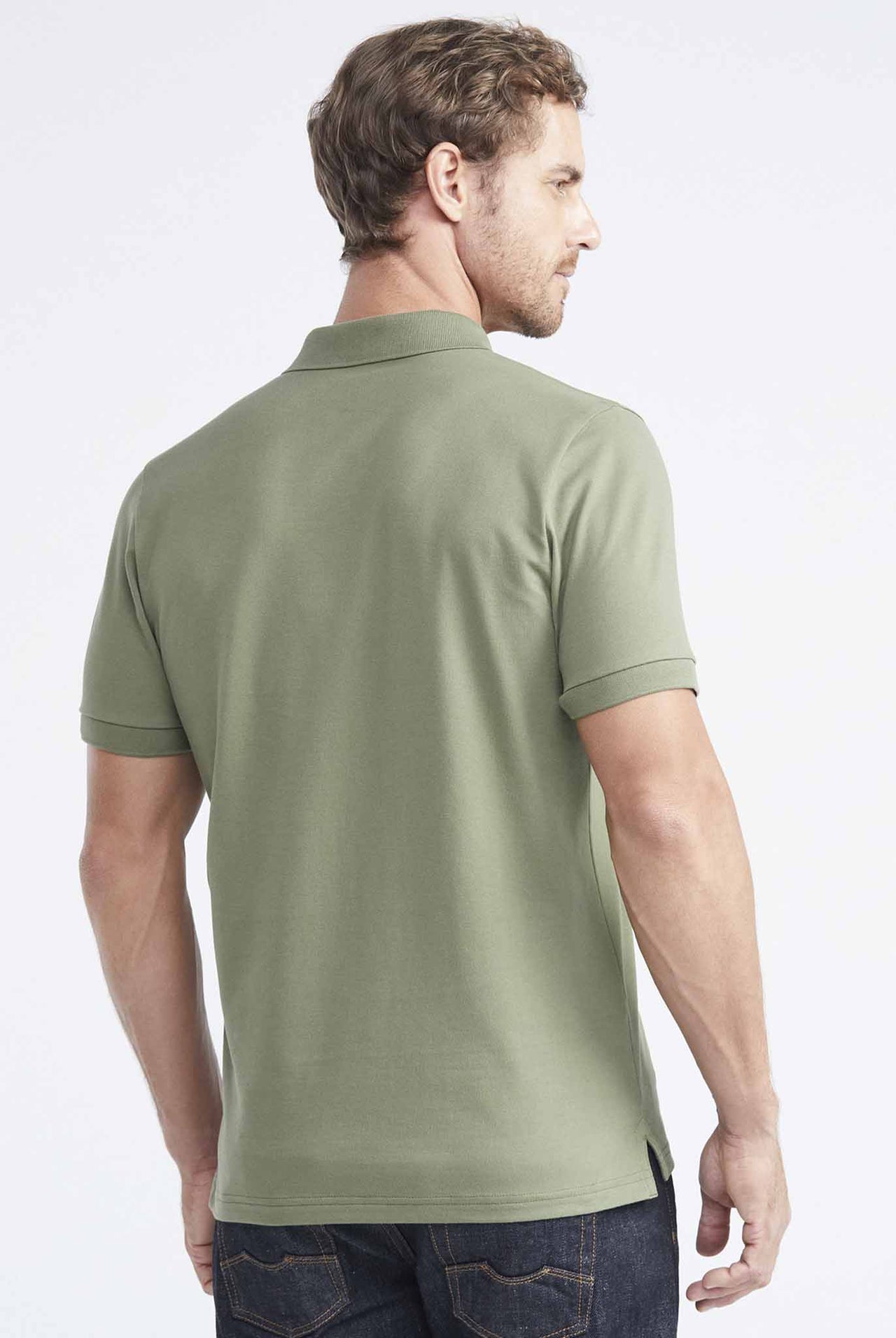 Camiseta Tipo Polo Chevignon Verde Olivino