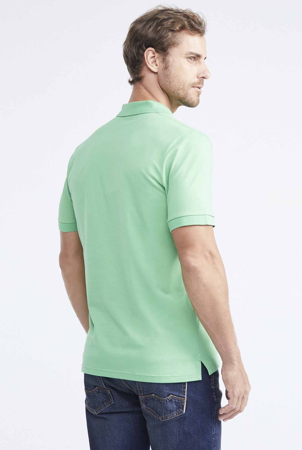 Camiseta Tipo Polo Chevignon Verde Vichada