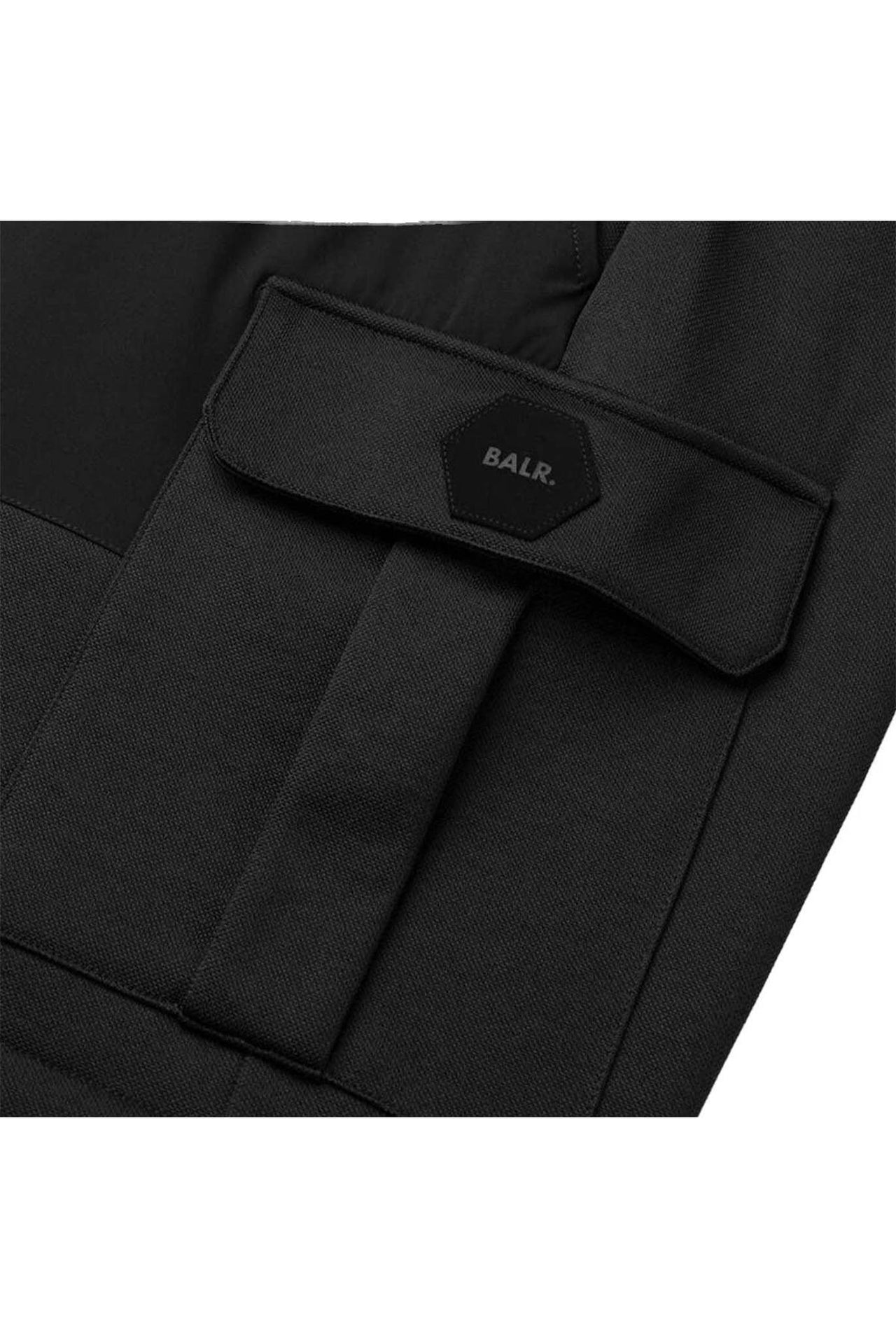 Bermuda Balr Q+ Regular Fit Cargo Negro