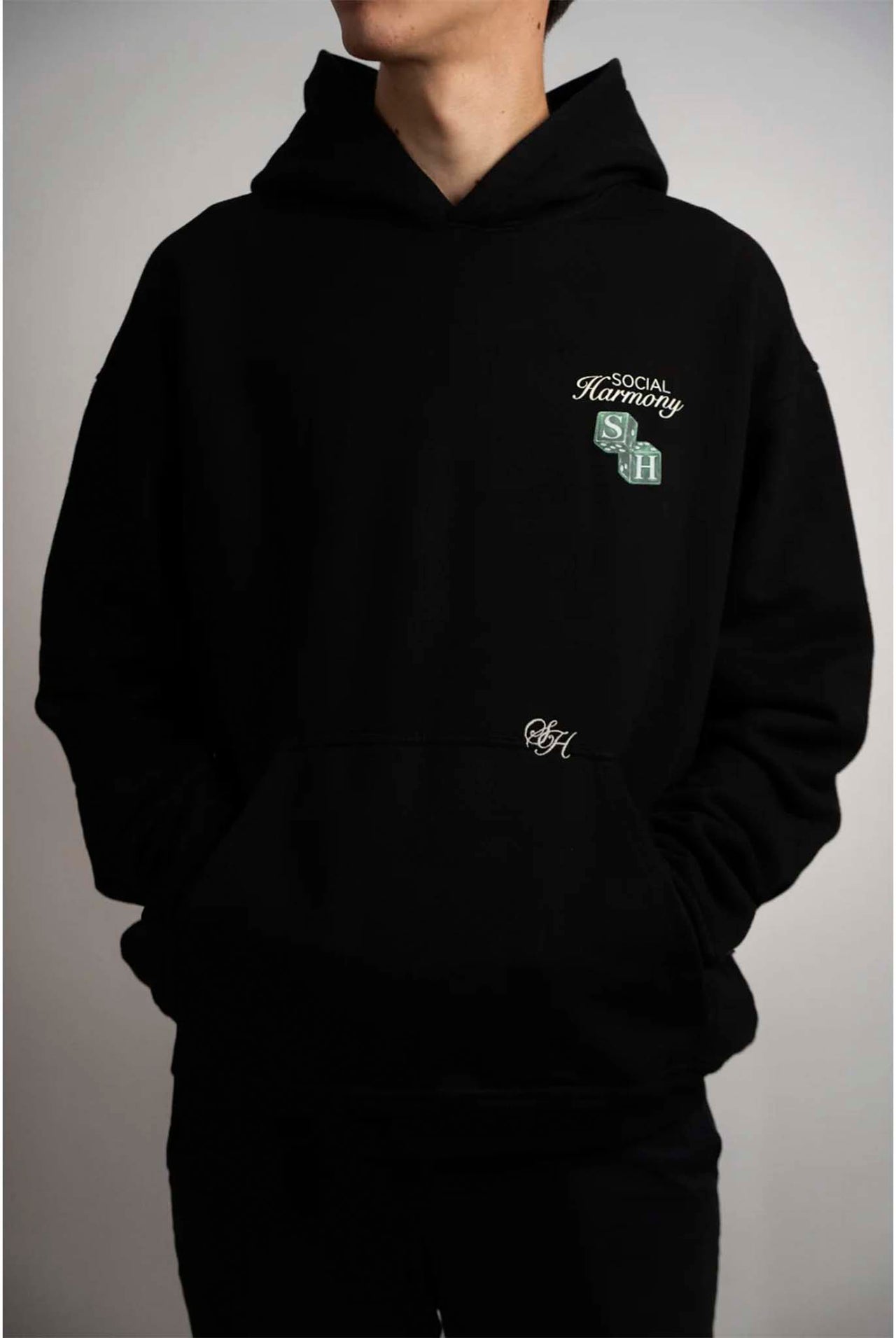 Buzo Social Harmony Run And Fun Negro