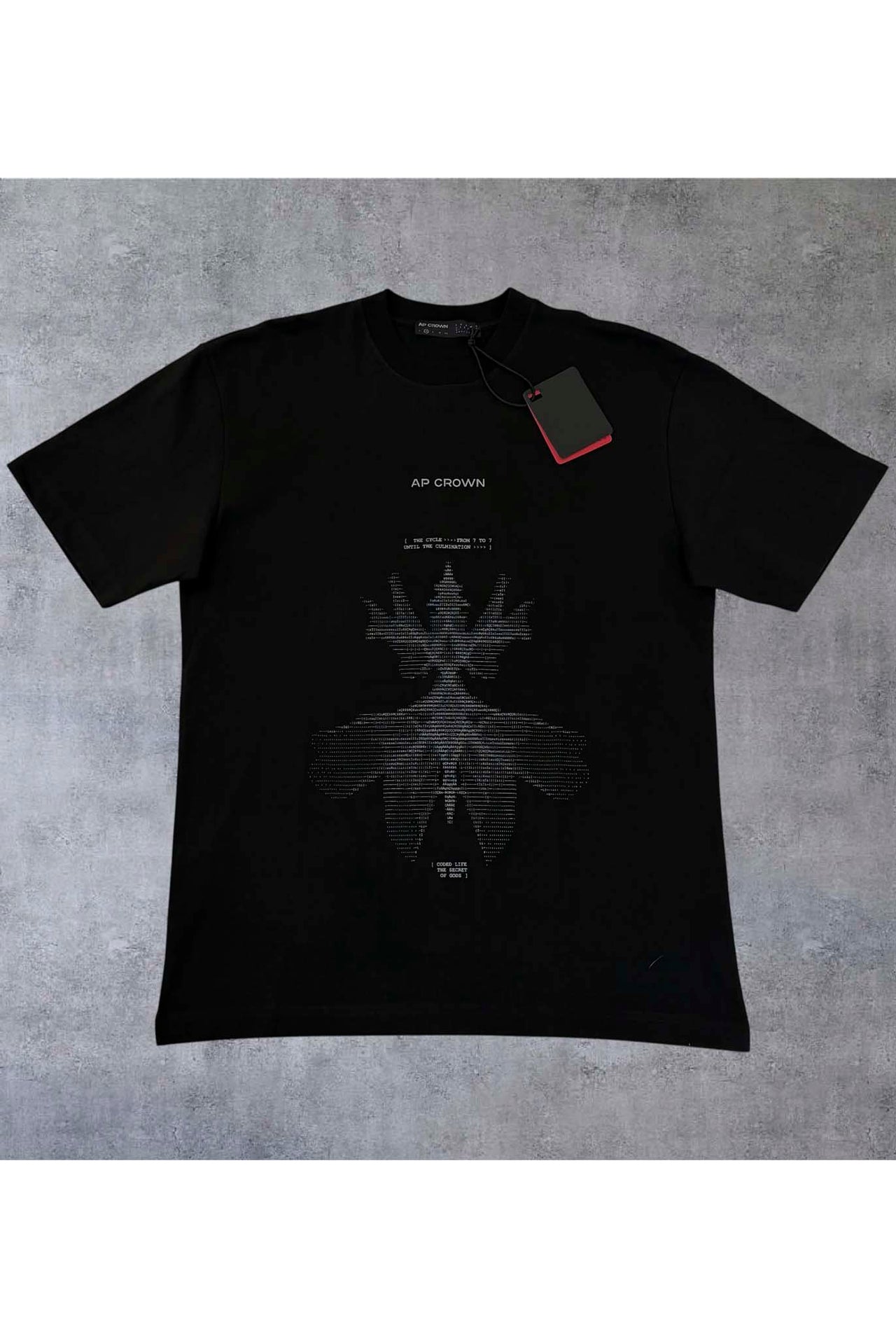 Camiseta Ap Crown Secuence Black