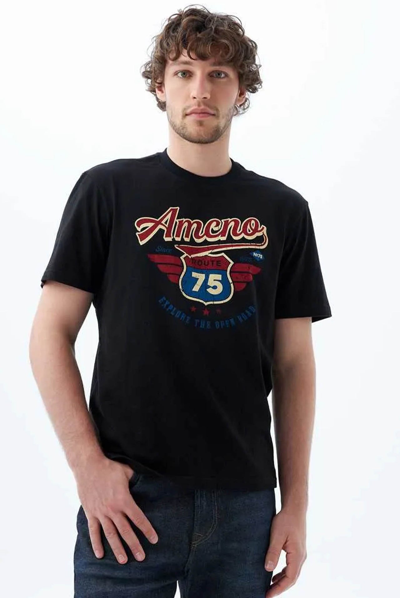 Camiseta Americanino Negro 070-849F001