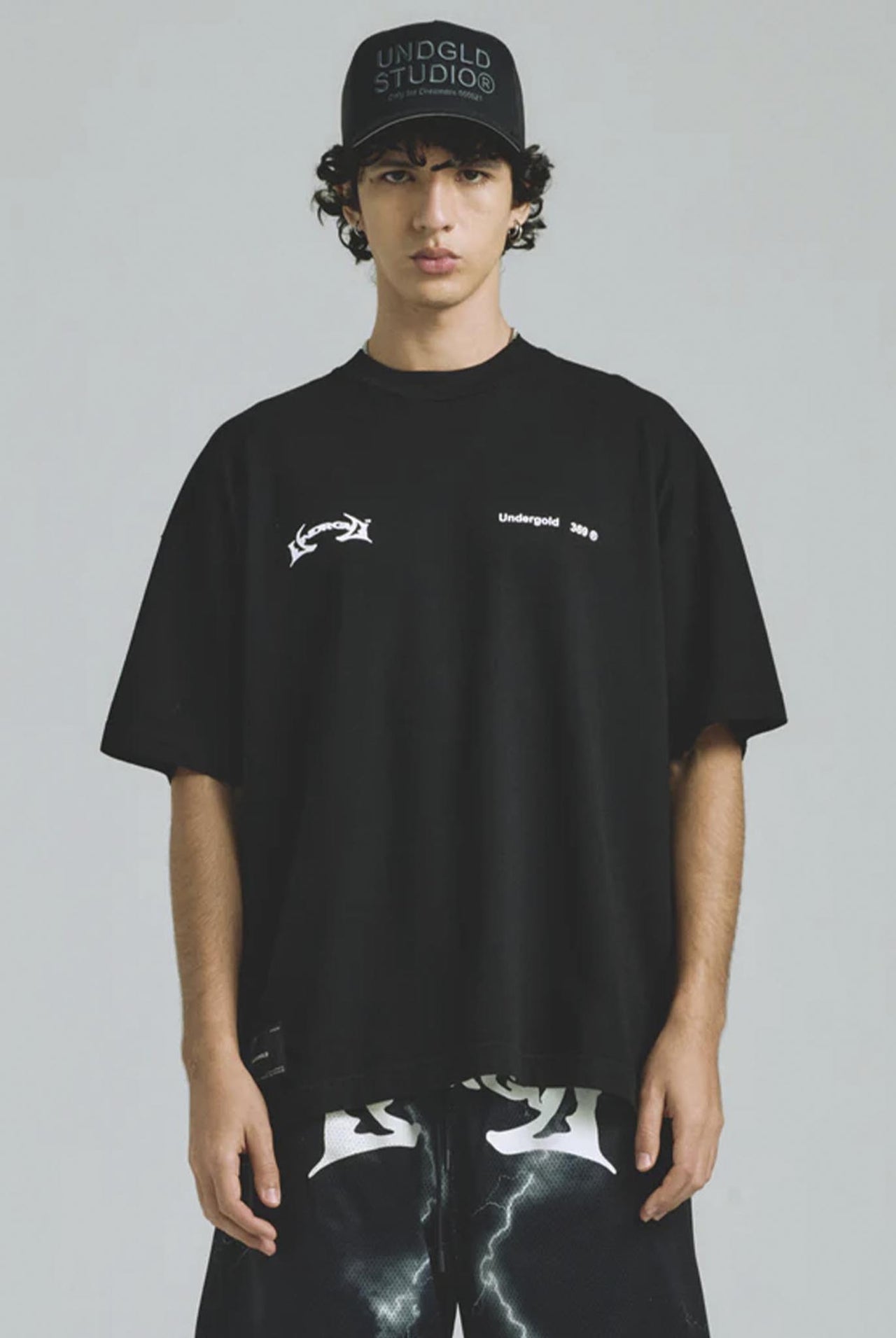 Camiseta Undergold Thunder Rider Basic Negro