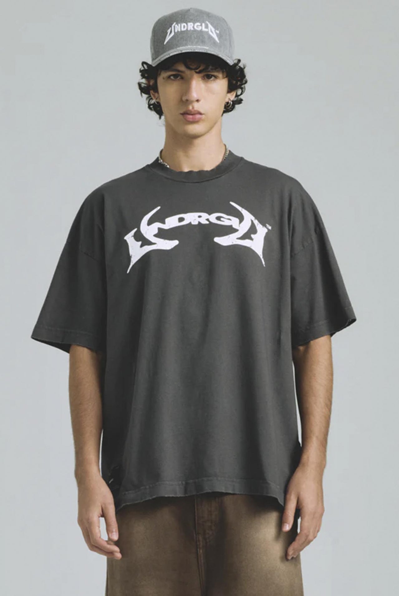 Camiseta Undergold Thunder Rider Pegasus Gris