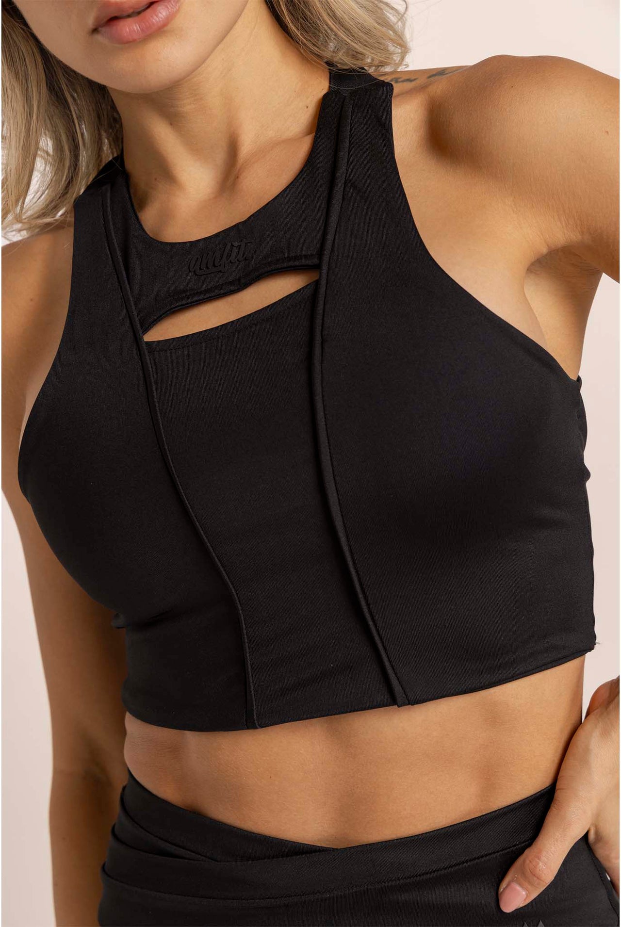 Top Amfit Mantra Negro