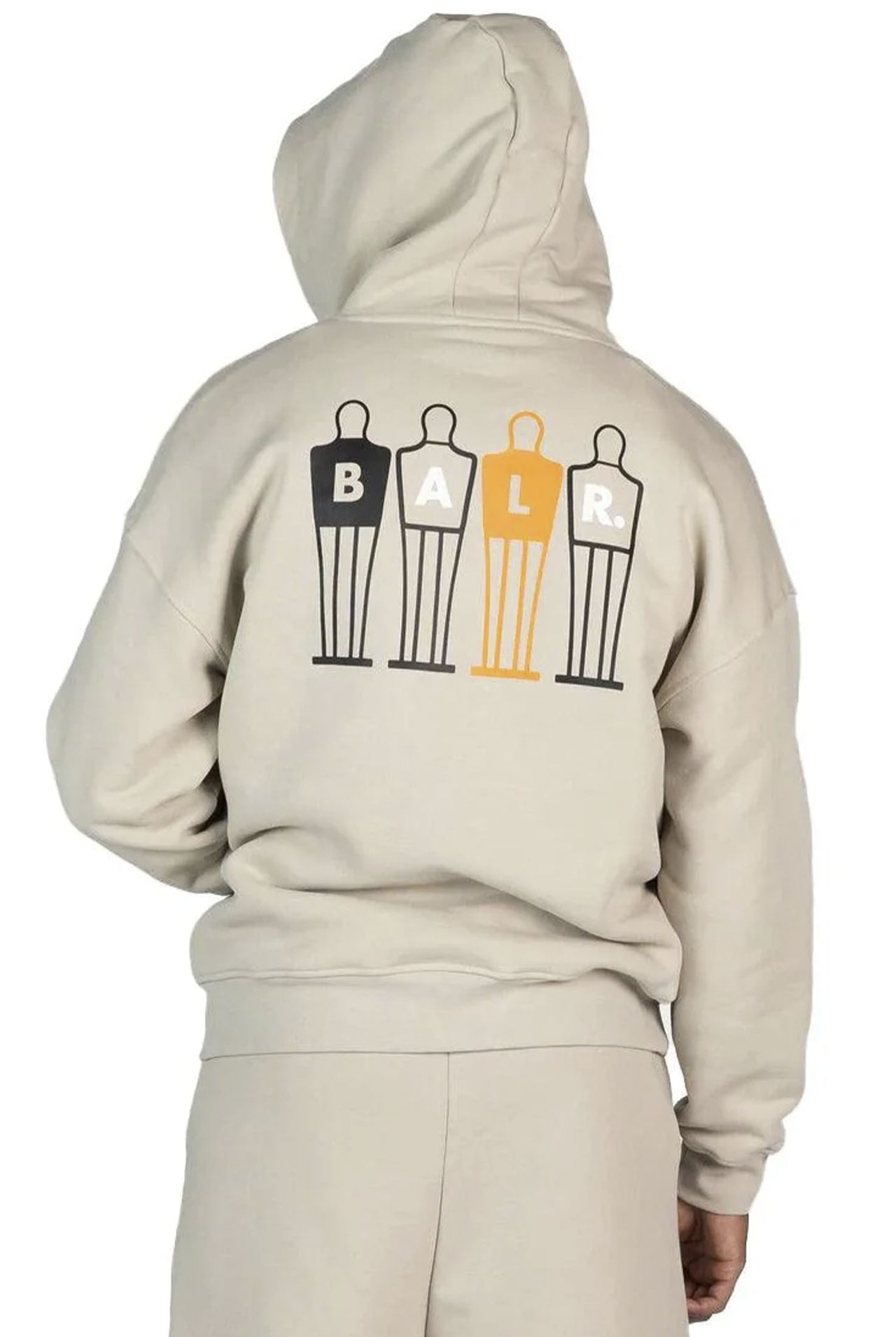 Buzo Balr The Wall Box Fit Silver Lining