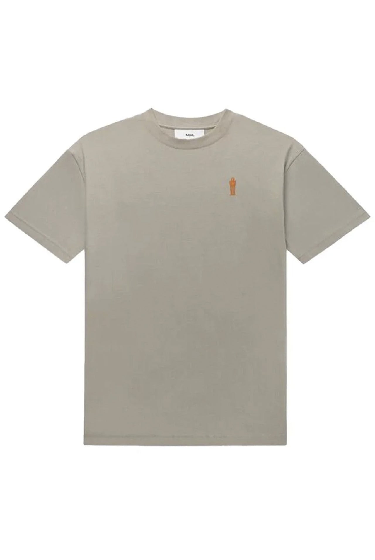 Camiseta Balr The Wall Box Fit Silver Lining