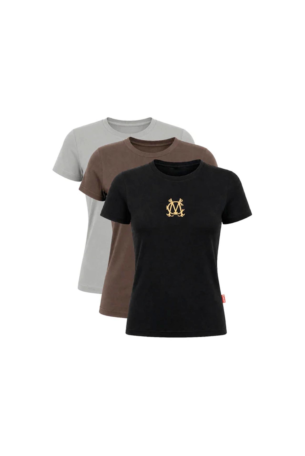 Threepack Clemont Riposo Black/Dark Grey/Mocca 14130300