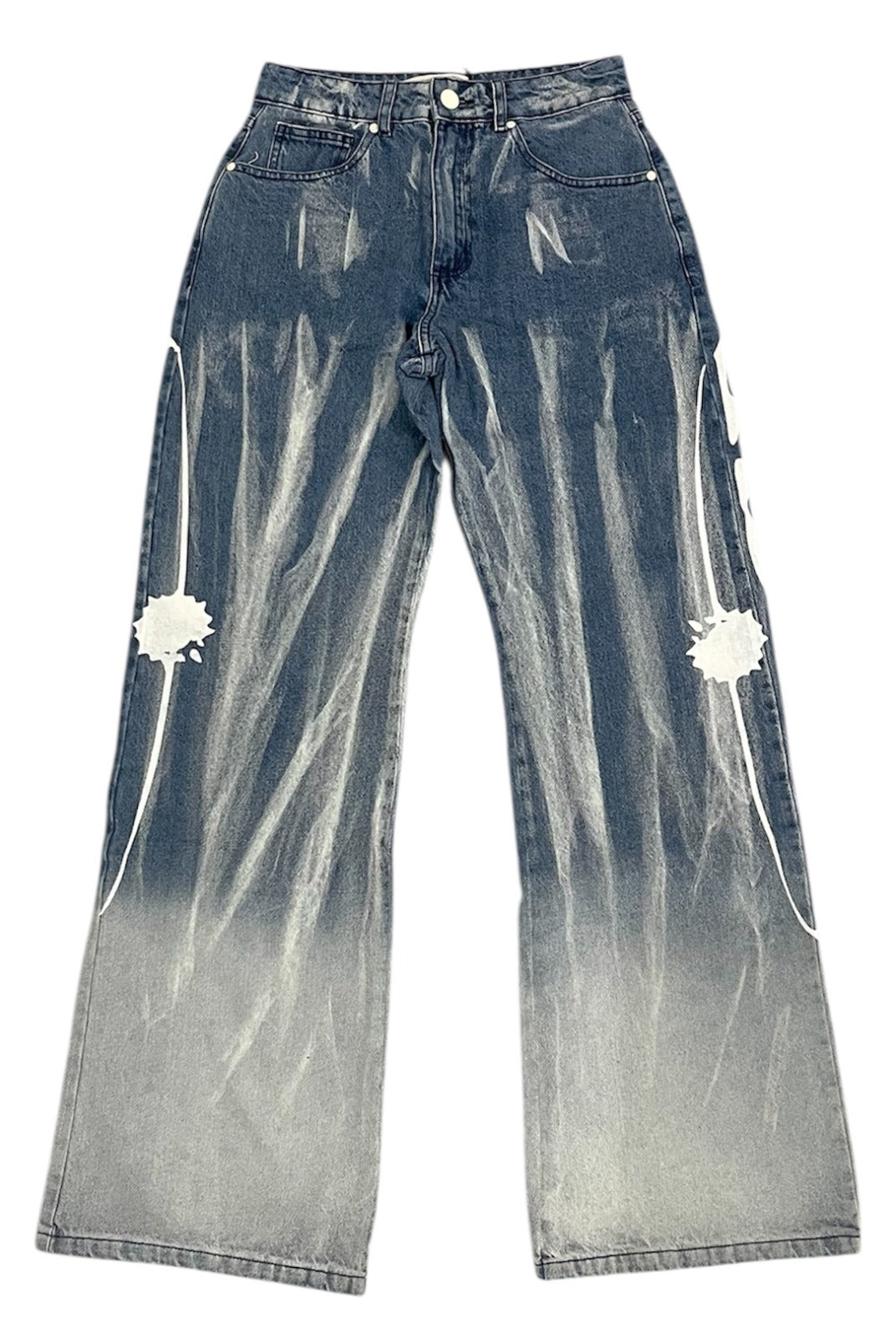 Jean Undergold Helios UNDGLD Wide Bleached Blue