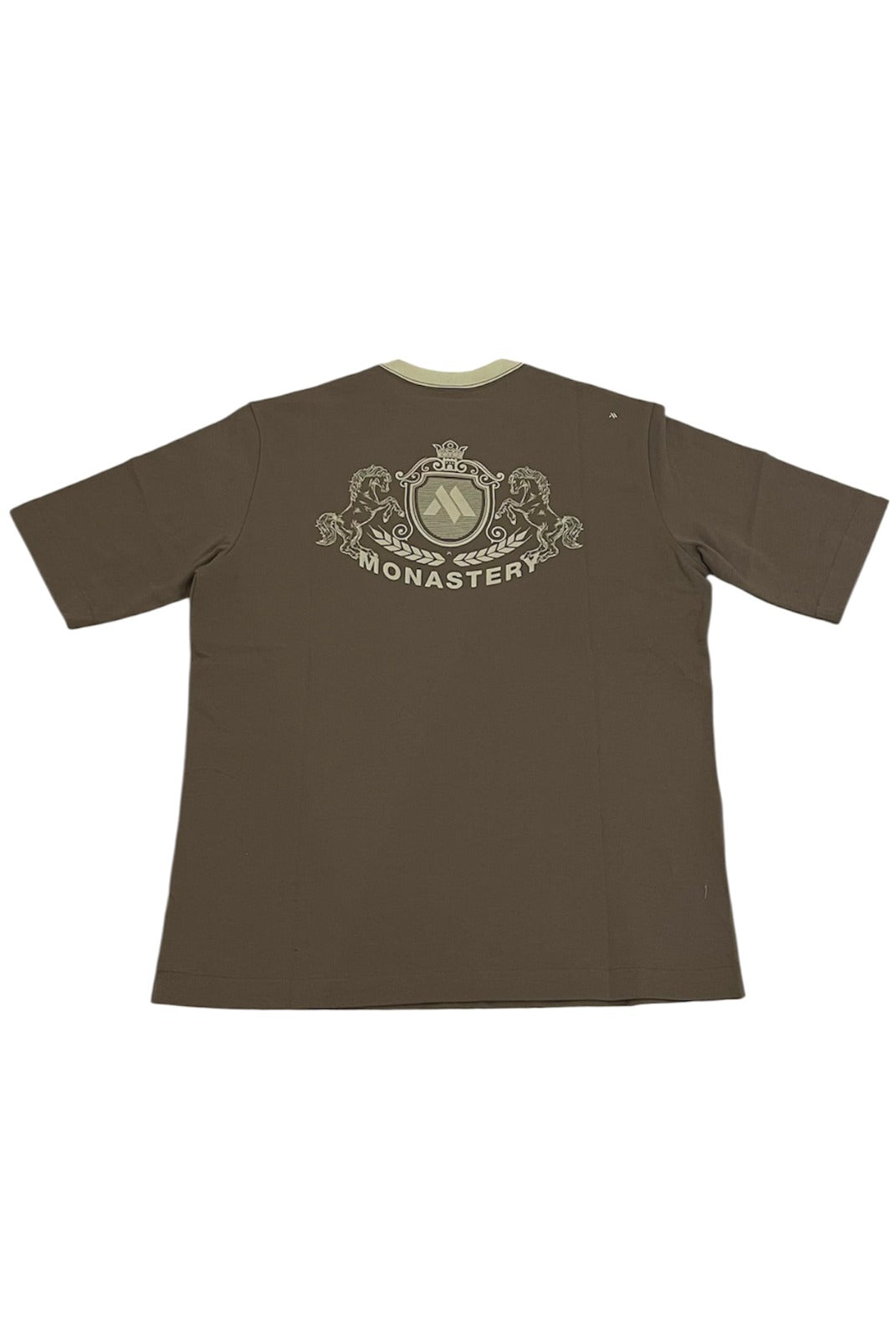 Camiseta Monastery Warmblood Oversized Taupe Gray