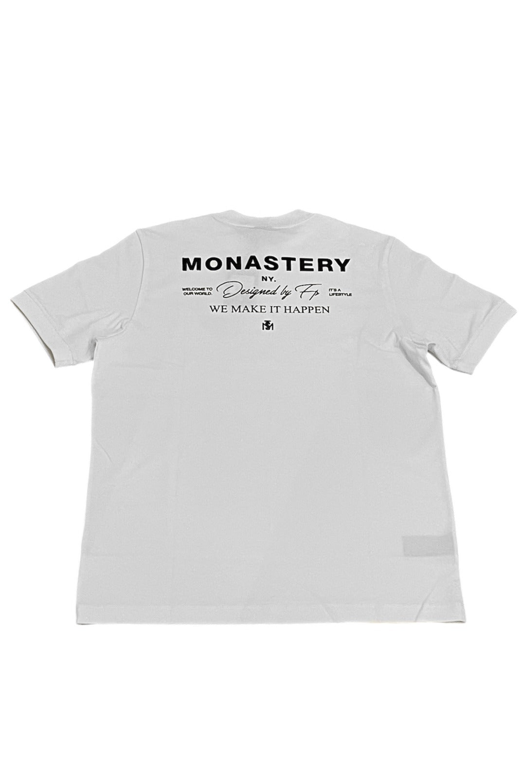 Camiseta Monastery Cracker White