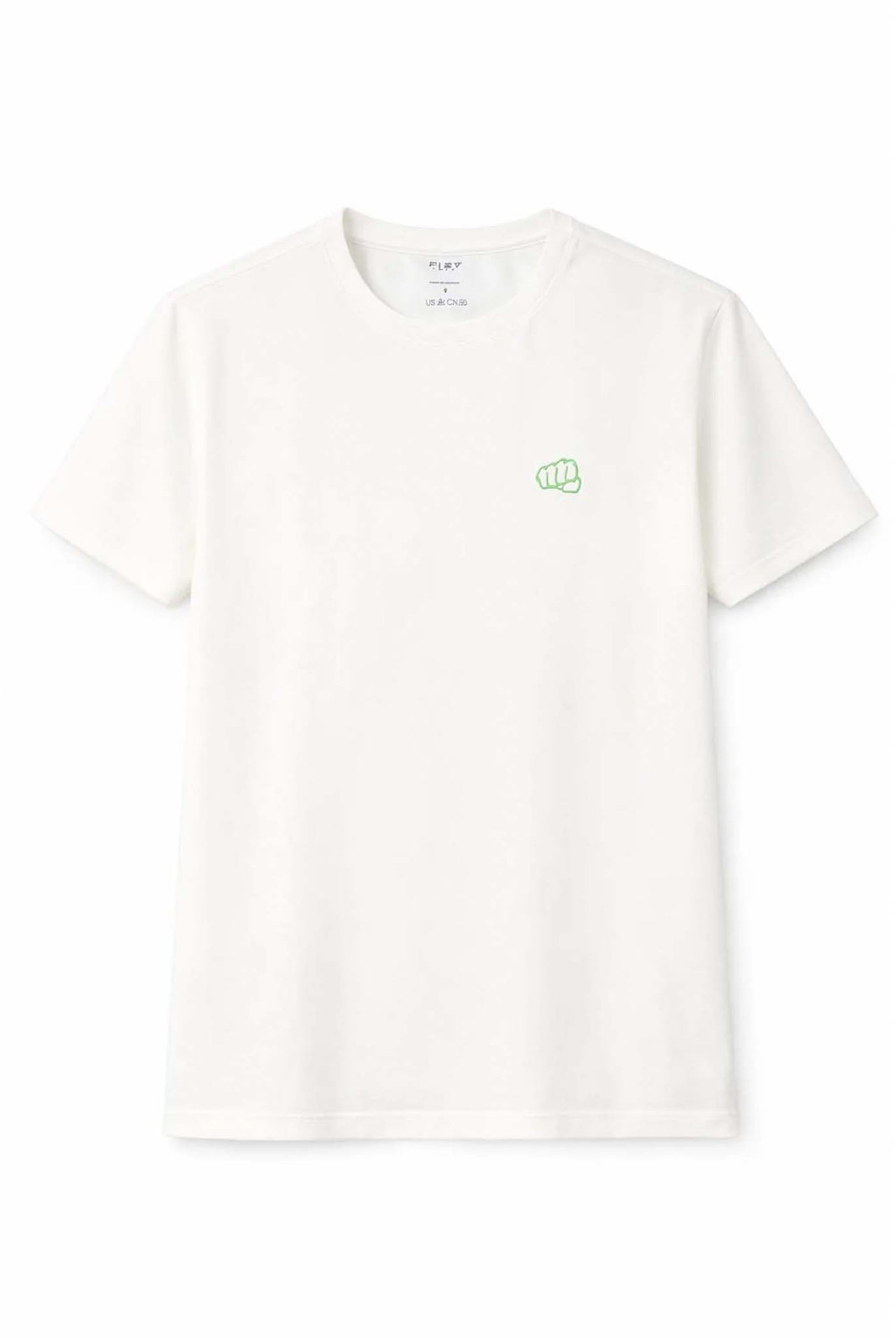 Camiseta Fist Zoe Crudo Blanco