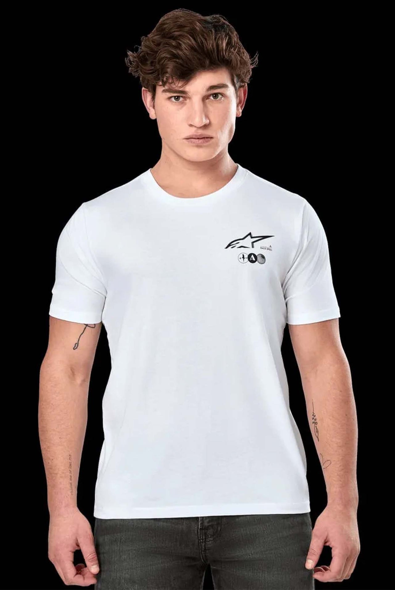 Camiseta Alpinestars Asym SS CSF White