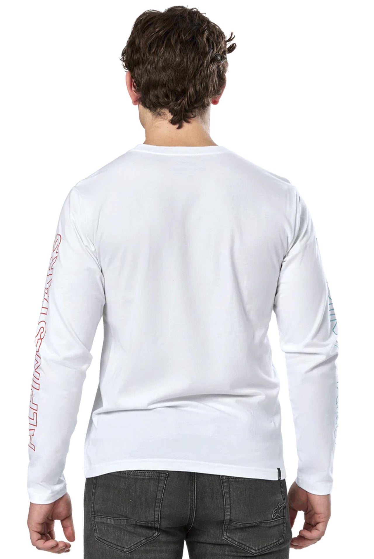 Camiseta Manga Larga Alpinestars Ayess LS CSF White