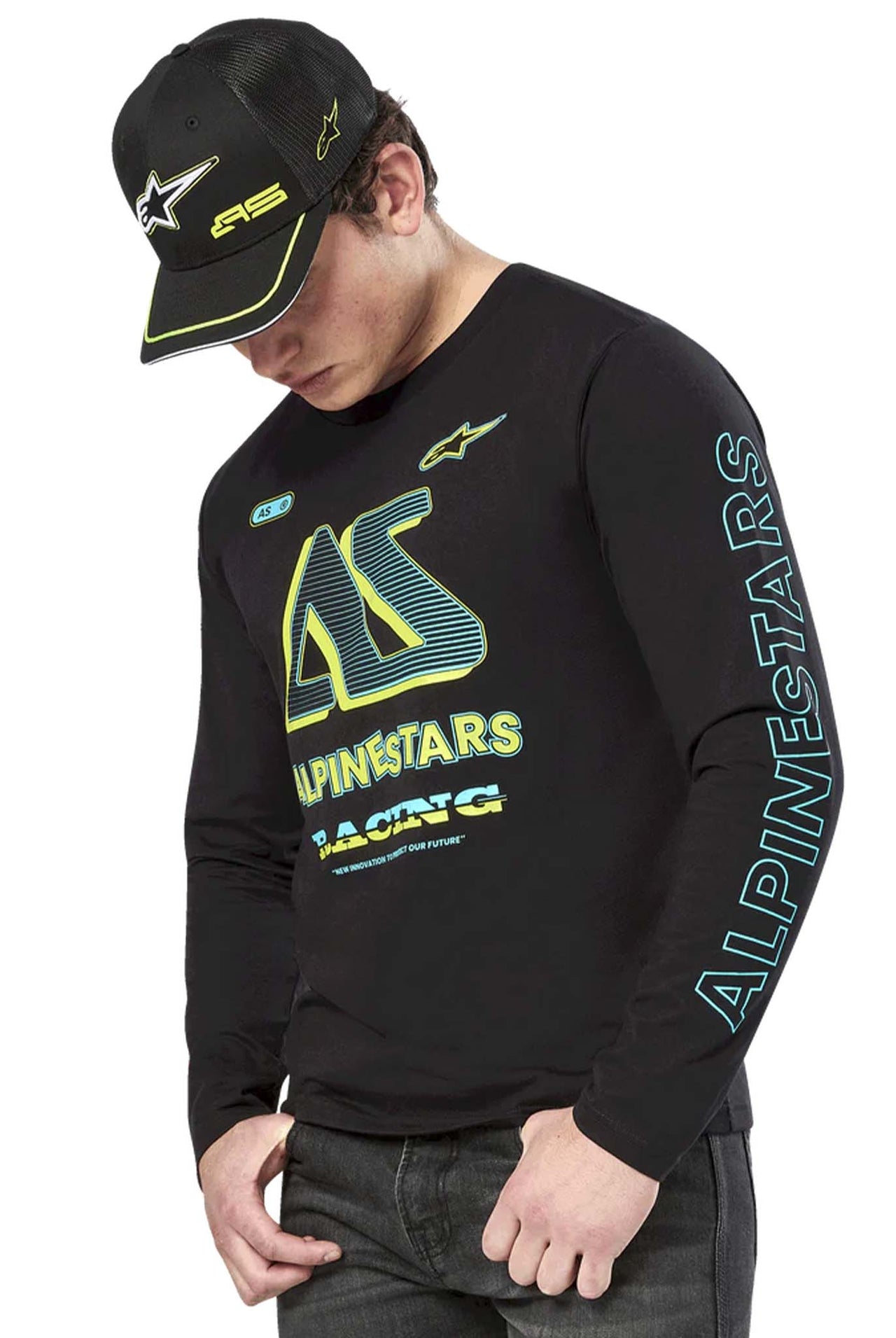 Camiseta Manga Larga Alpinestars Ayess LS CSF Black