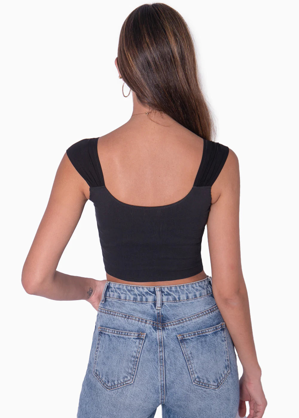 Blusa Flashy Tipo Corset Maebelle