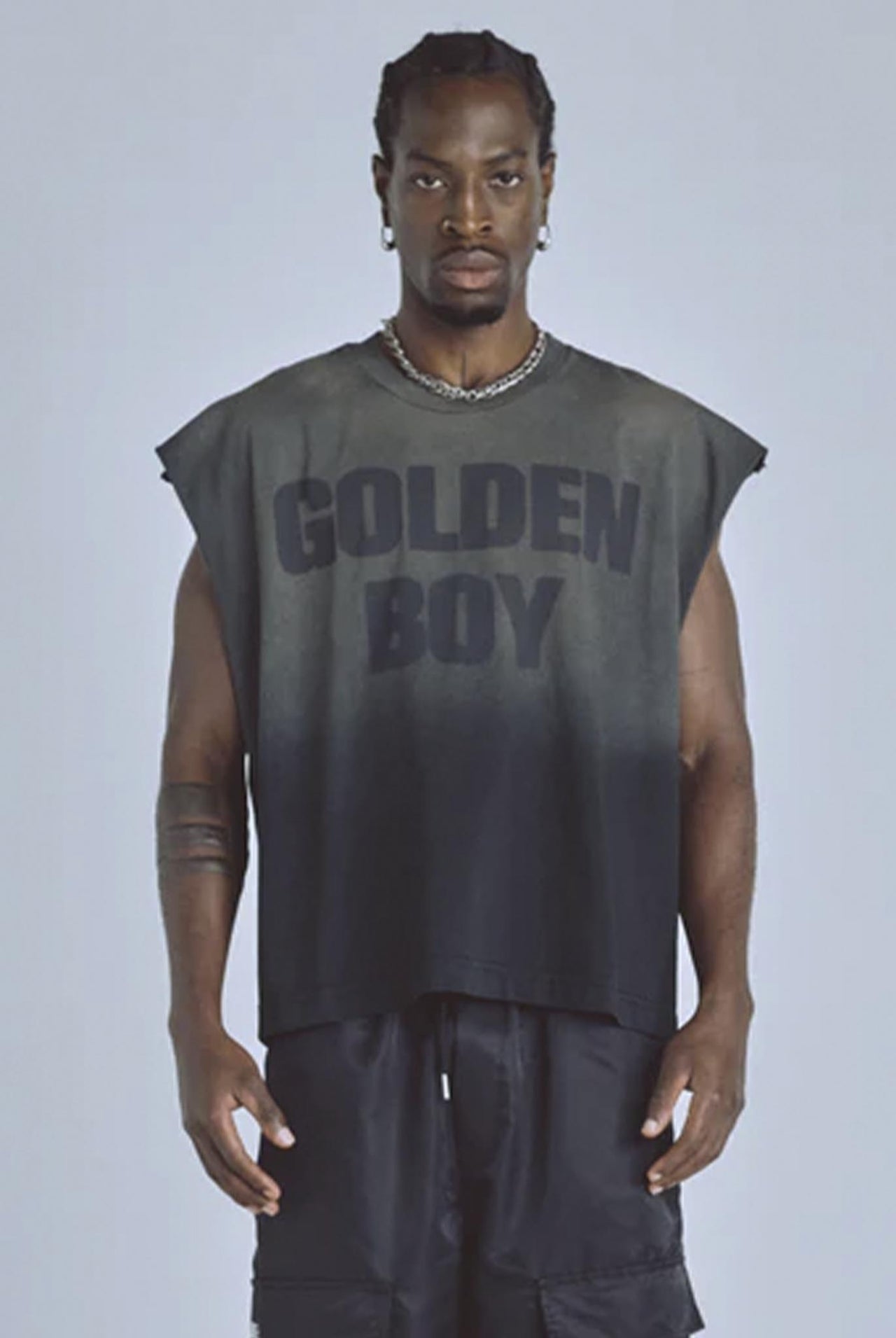 Camiseta Undergold Golden Heritage Golden Boy Sleeveless Faded Black