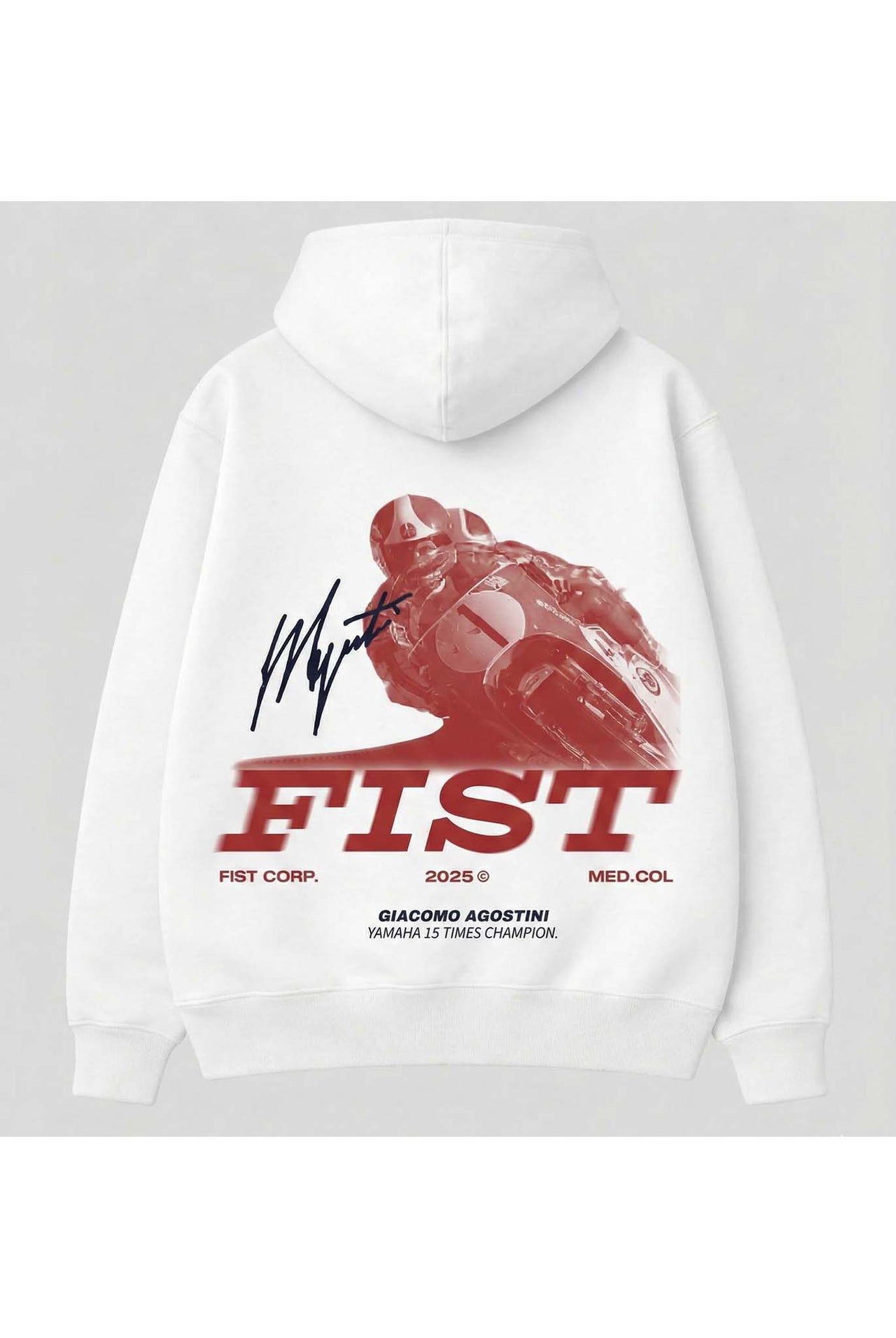 Buzo Fist Agostini Blanco