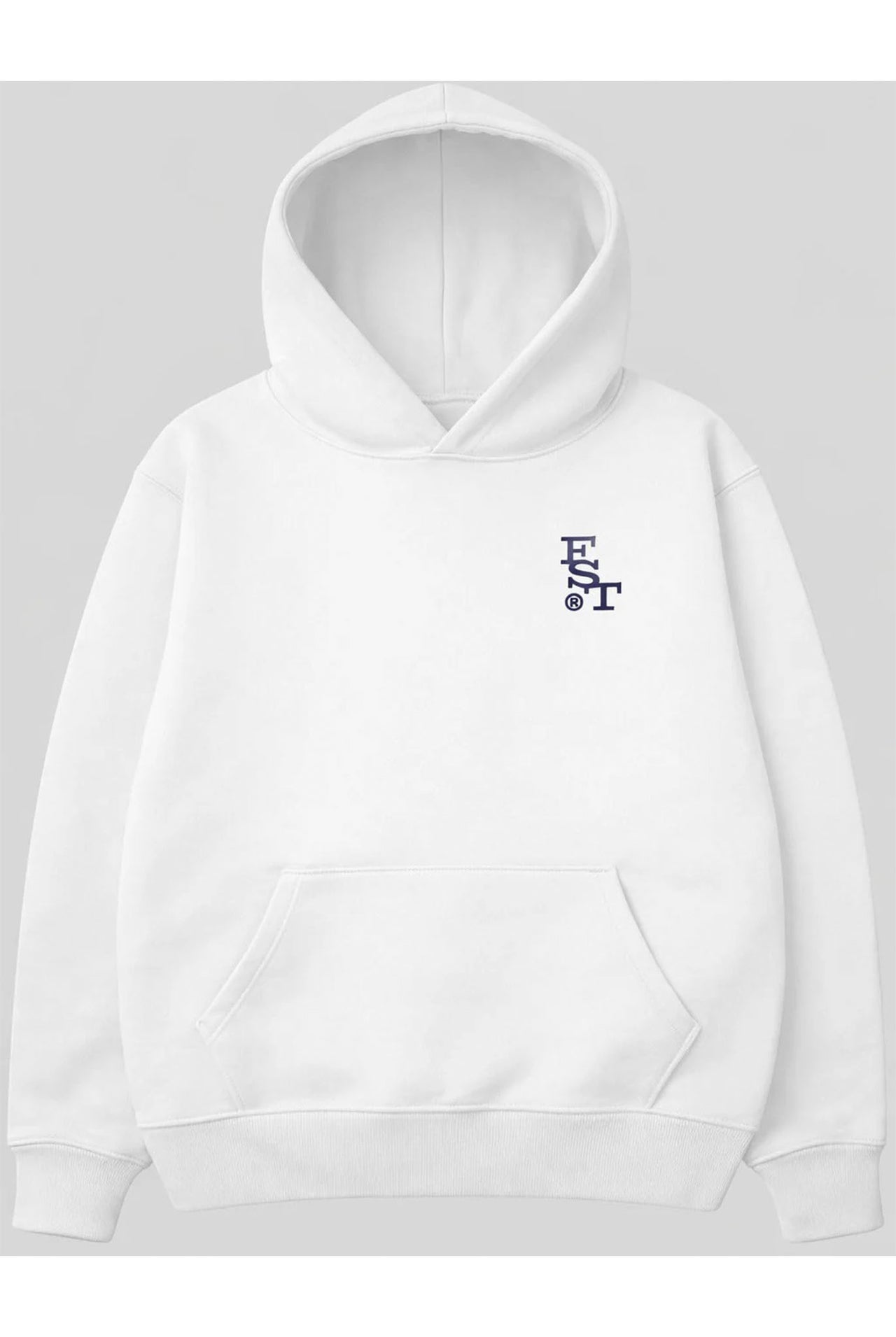 Buzo Fist Big Logo Blanco