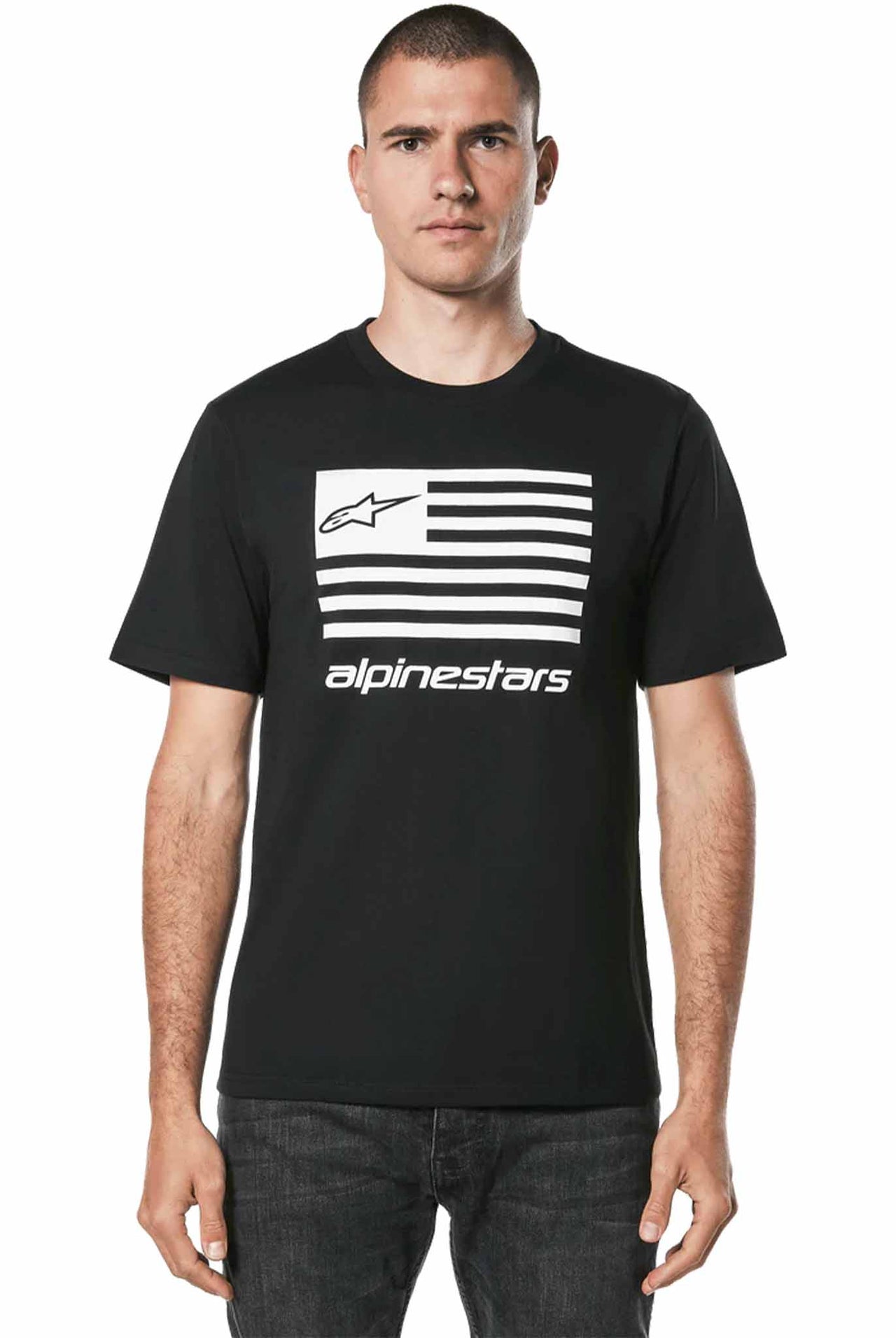 Camiseta Alpinestars Flag CSf Black