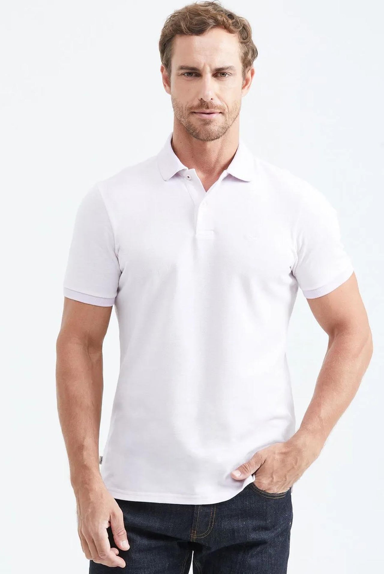 Camiseta Tipo Polo Chevignon Morado 063-609f021