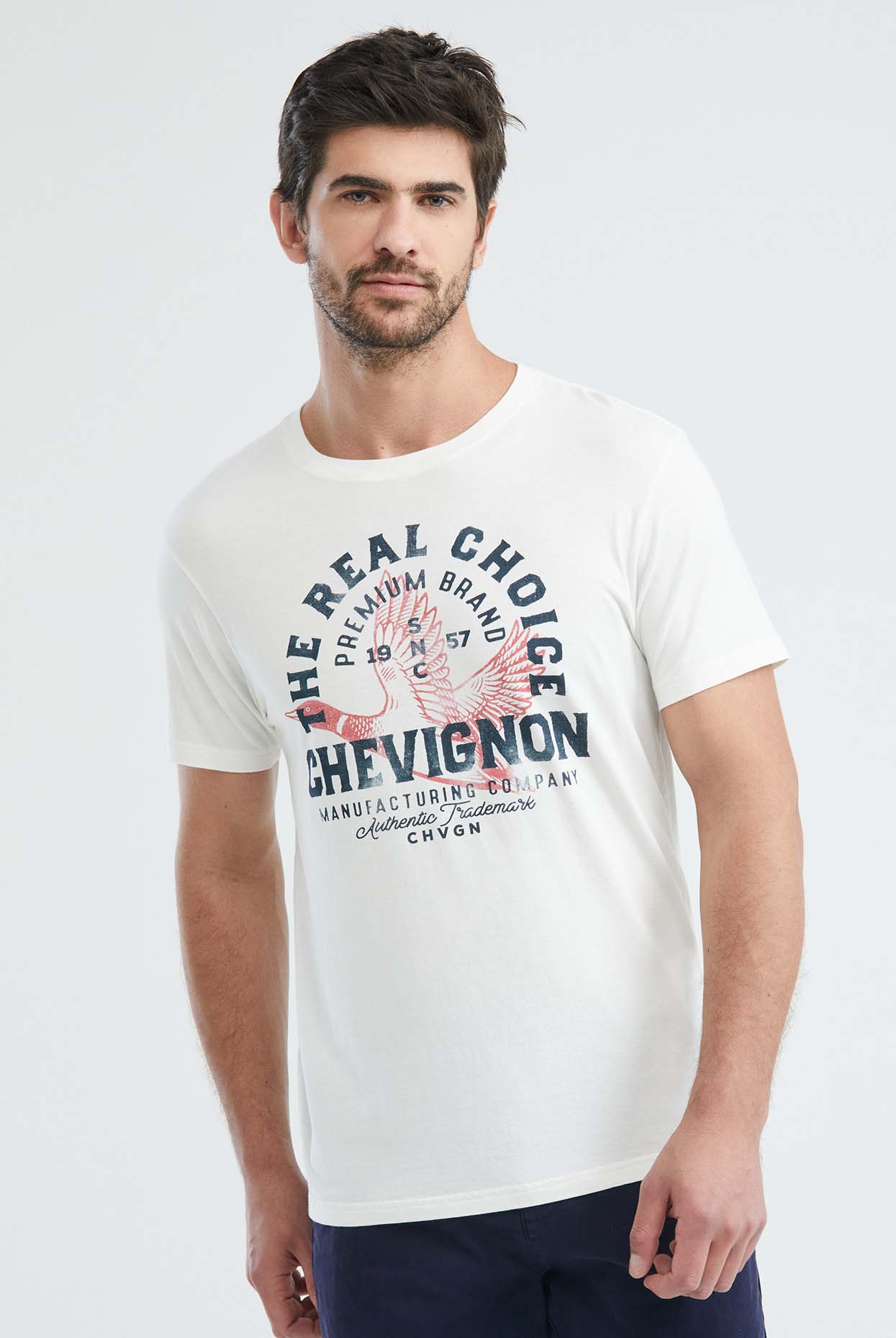 Camiseta Chevignon Estampado The Real Choice