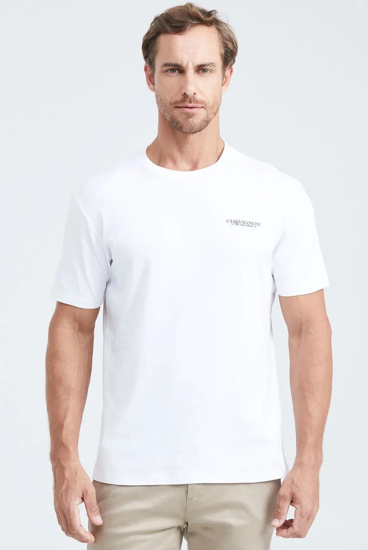 Camiseta Basica Chevignon Blanco 063-649f004