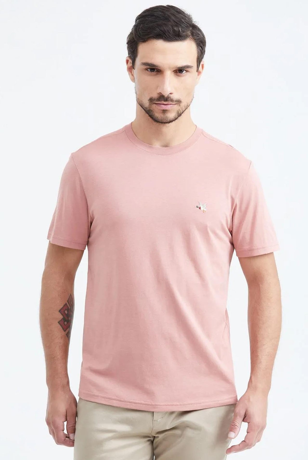 Camiseta Basica Chevignon Rosa 649F020