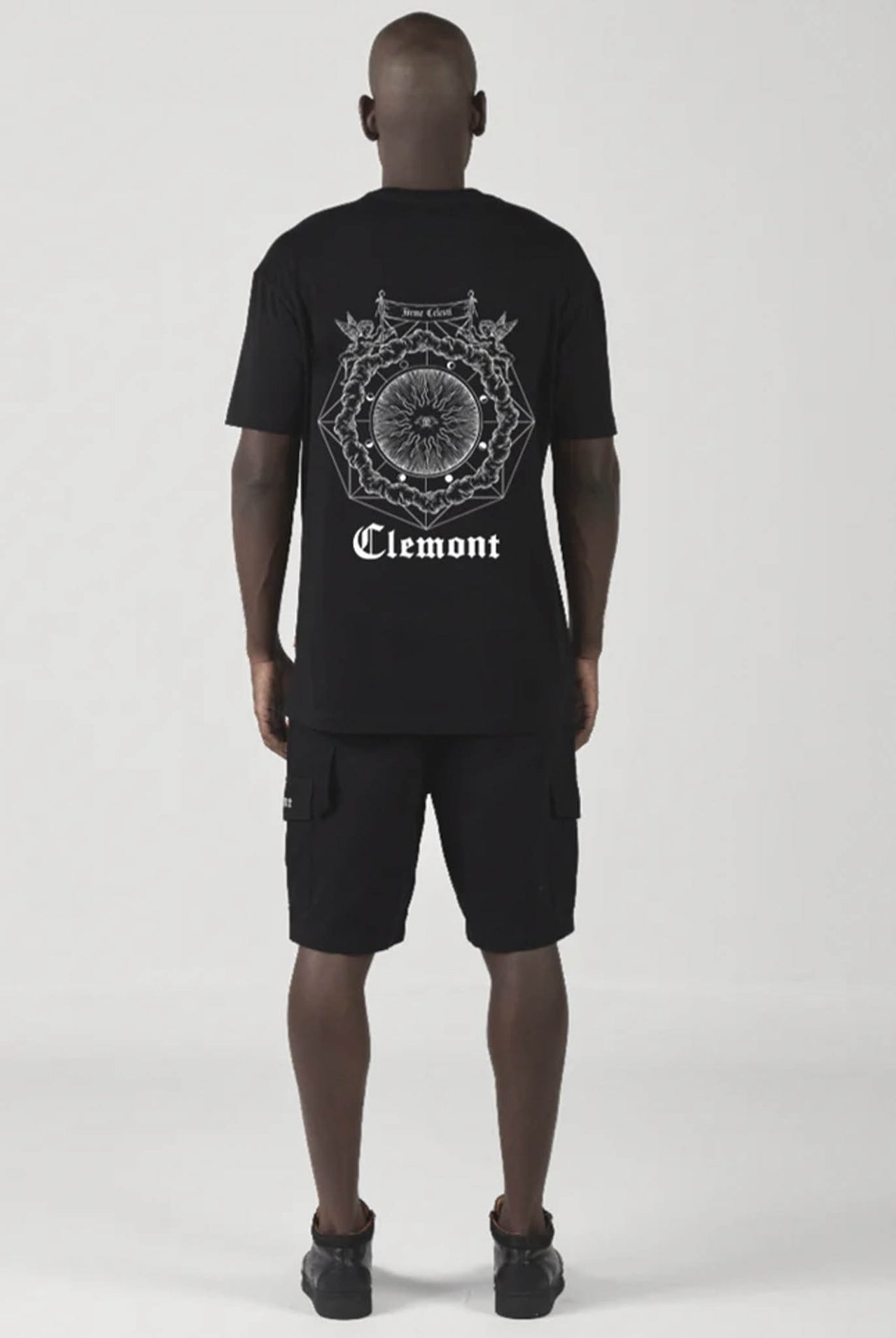 Camiseta Nebula Negro Clemont 10070801