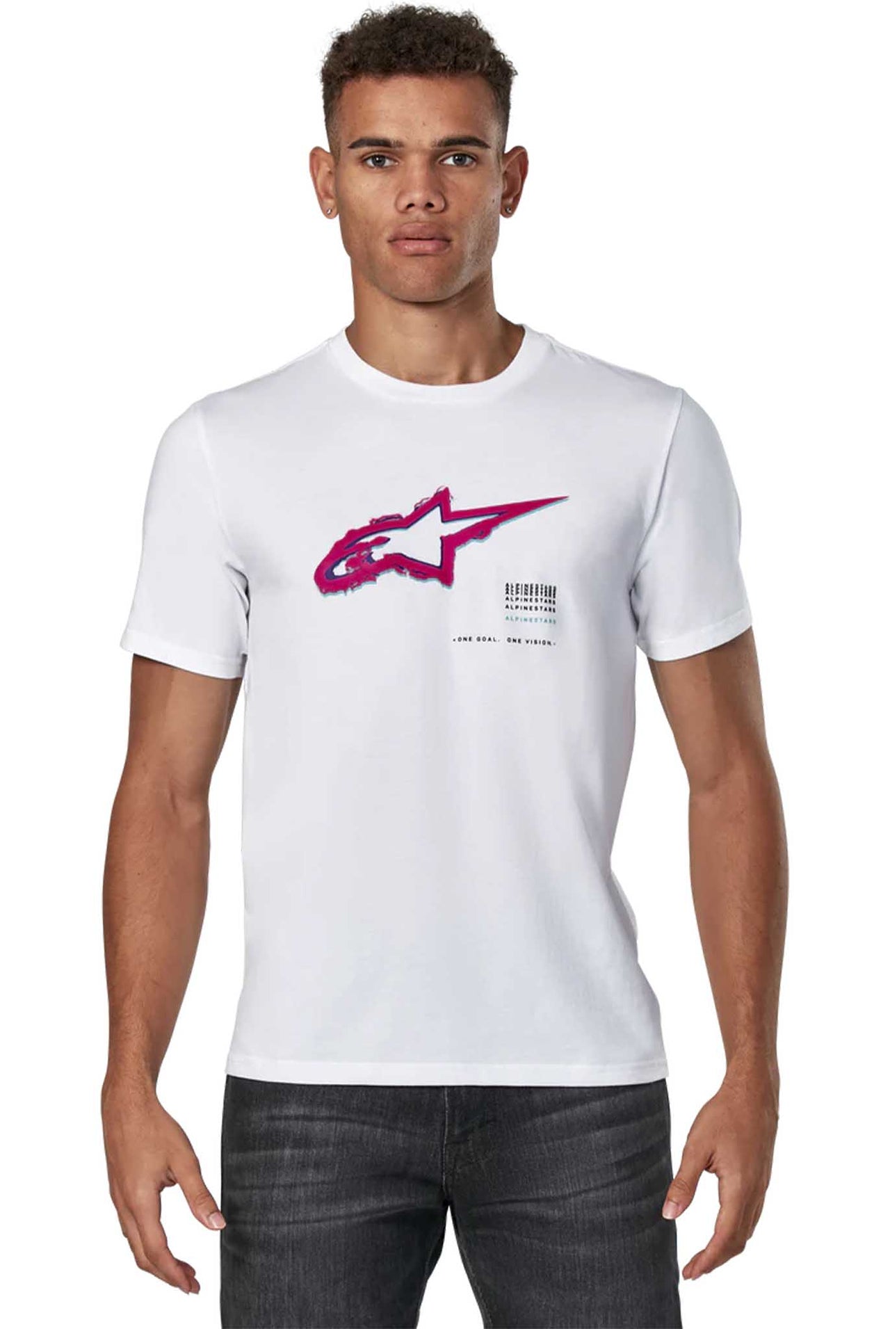 Camiseta Alpinestars Electrica SS CSF TEE Blanco