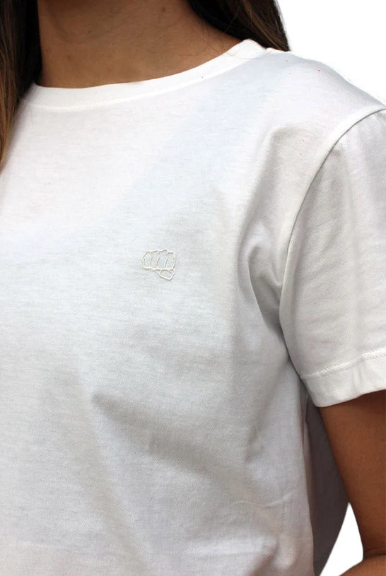 Camiseta Fist Mujer Amber Ivory