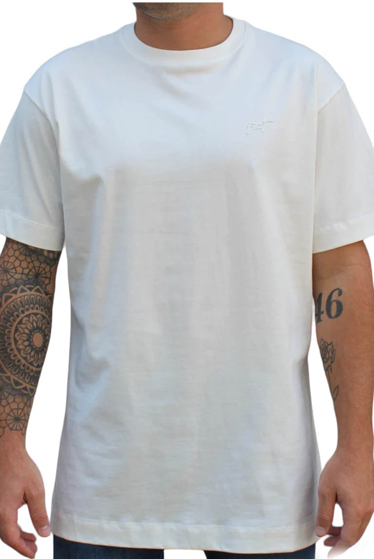 Camiseta Fist Oversized Street Ivory