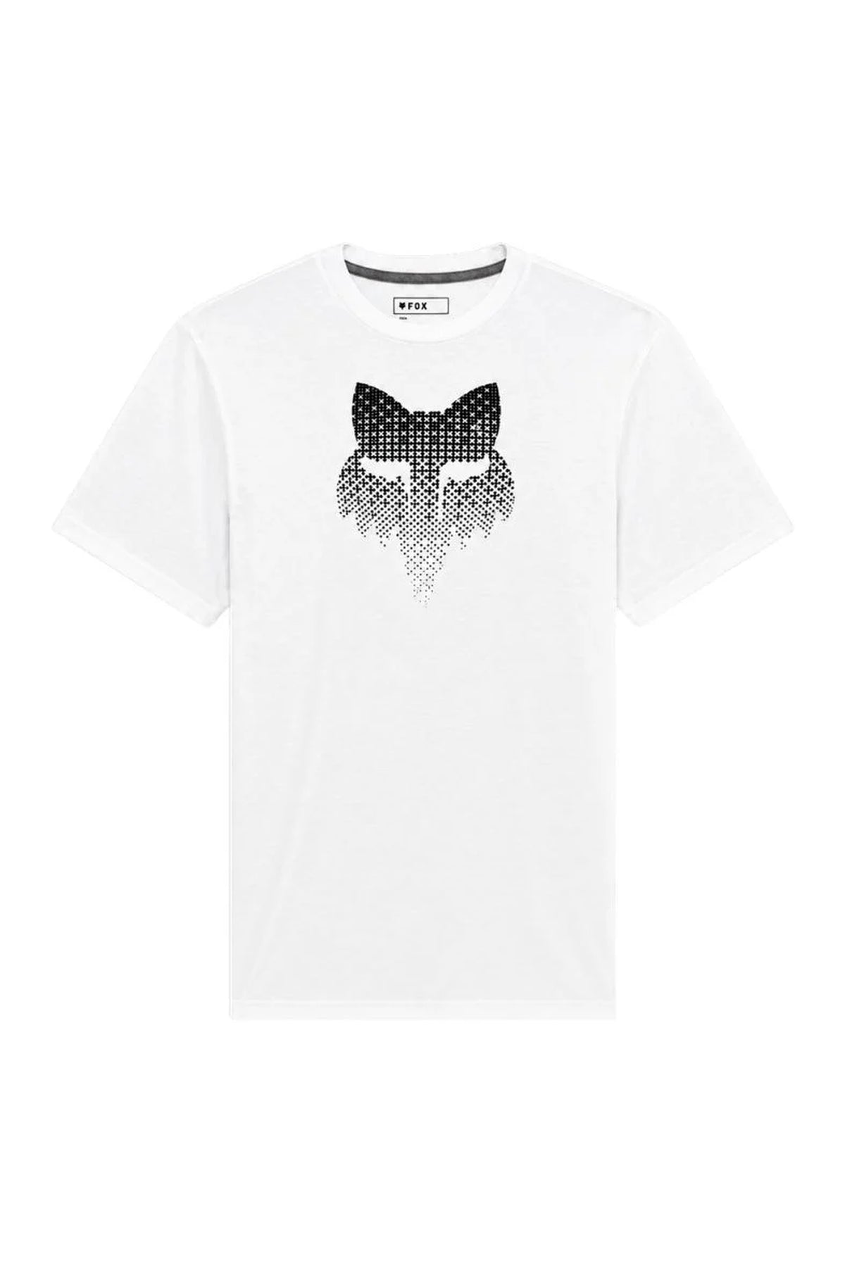 Camiseta Fox Blur Short Sleeve Tech White