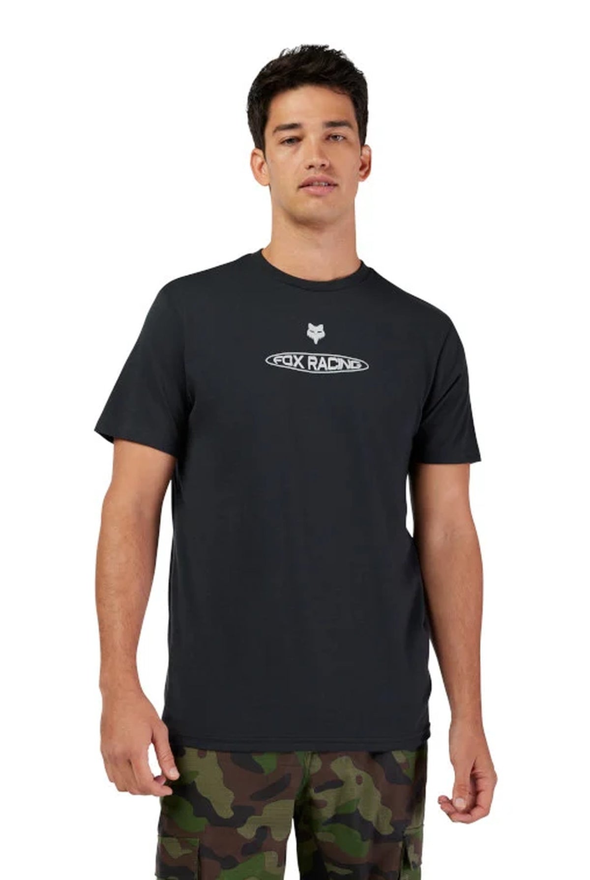 Camiseta Fox Planet Moto SS Prem Le Black